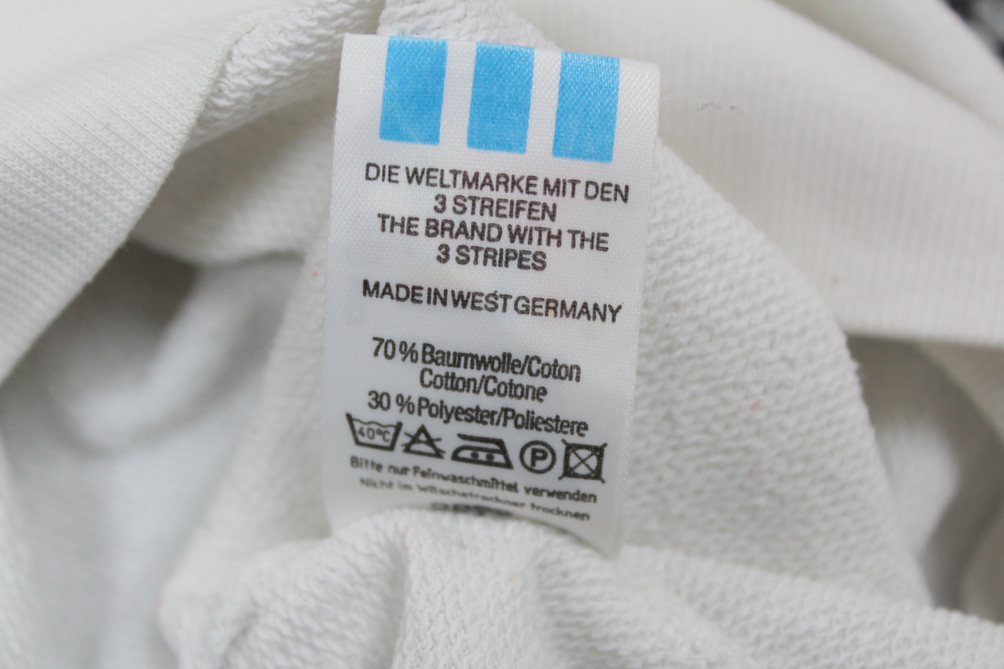 ADIDAS VINTAGE IVAN LENDL "THE FACE" 1987 TENNIS SWEATSHIRT LARGE