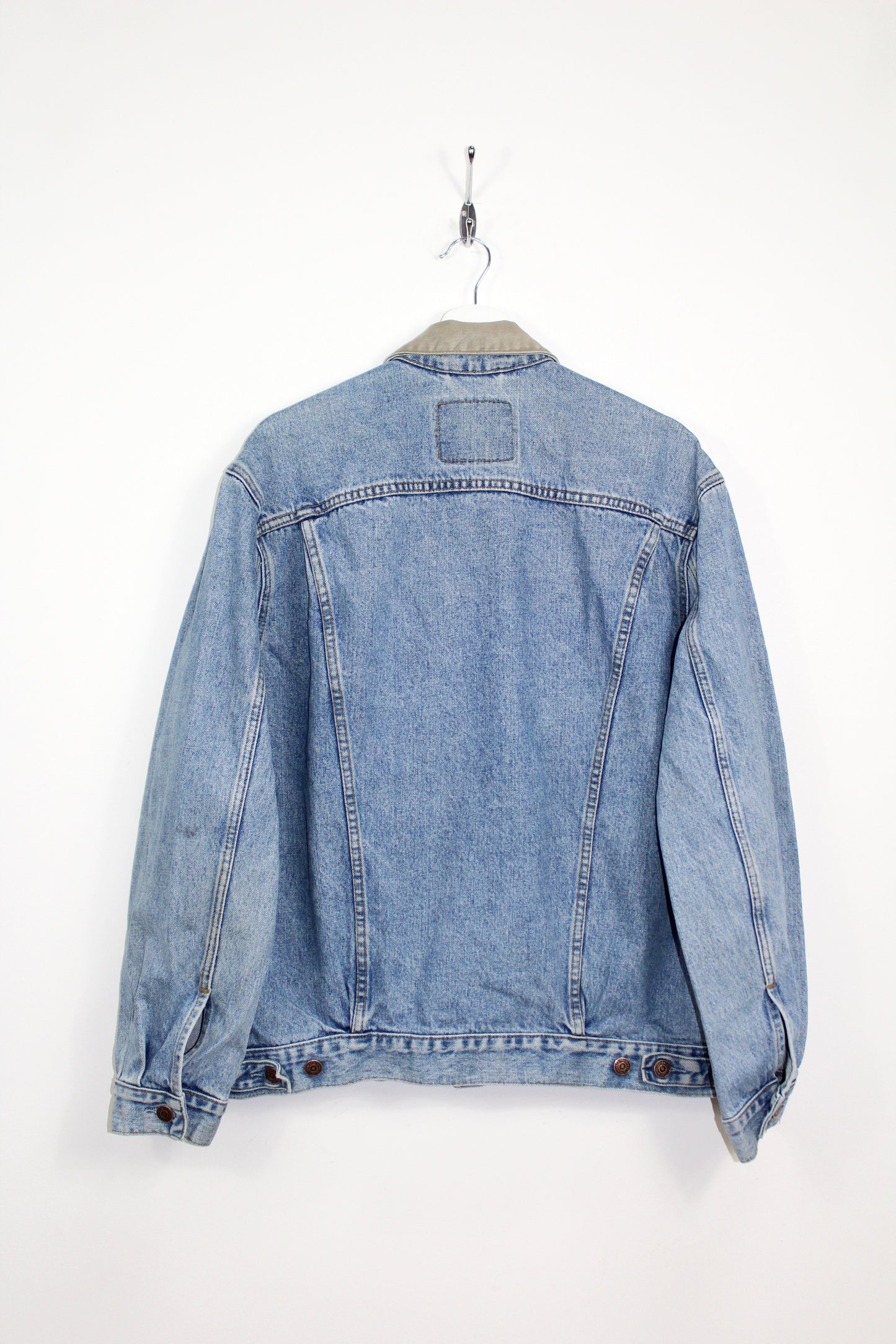 LEVI'S 90'S VINTAGE STONE WASH TRUCKER DENIM JACKET LARGE