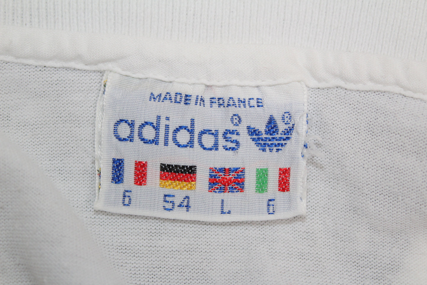 ADIDAS VINTAGE VENTEX IVAN LENDL "THE FACE" 1987 TENNIS POLO SHIRT LARGE