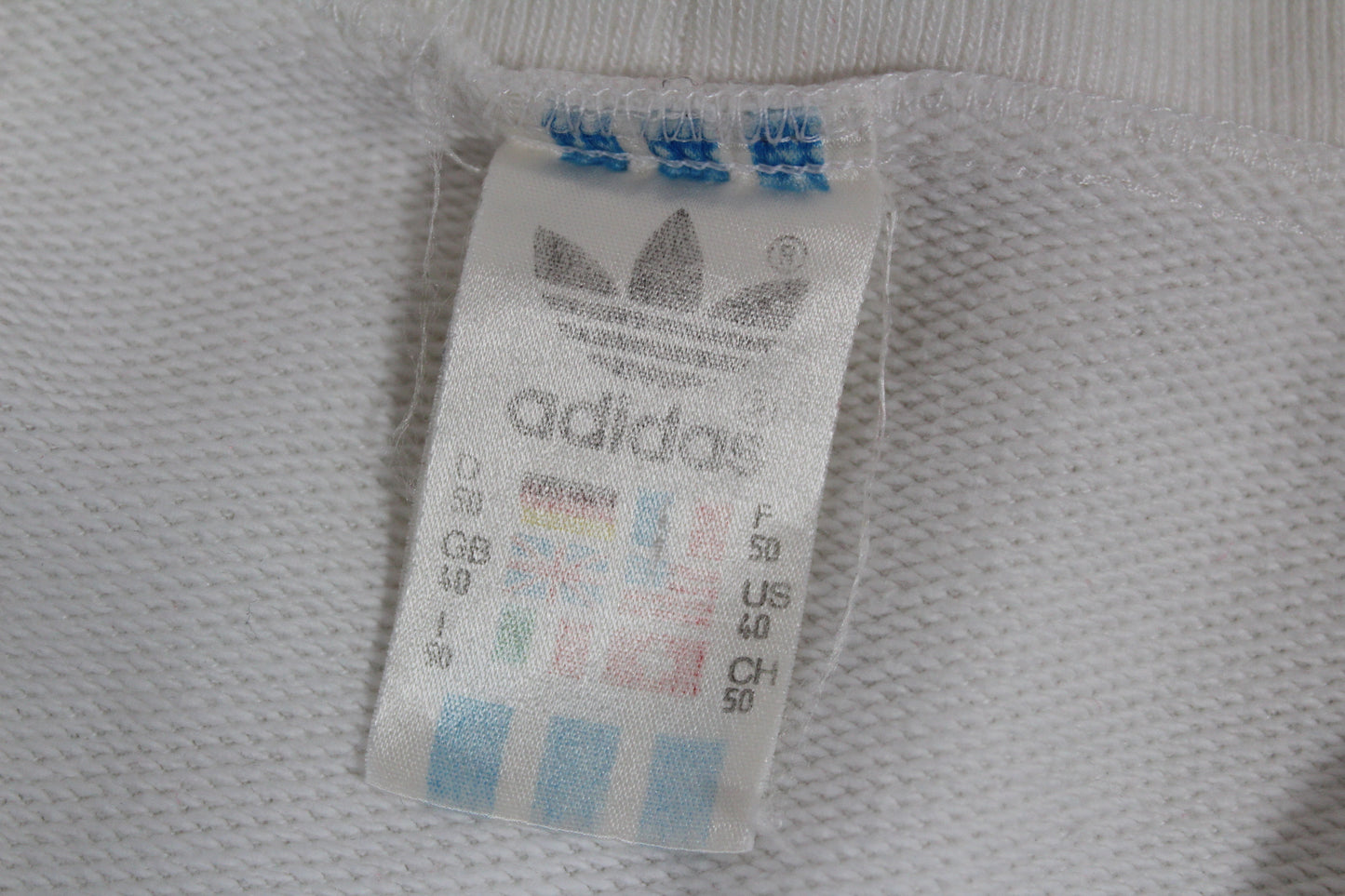 ADIDAS VINTAGE IVAN LENDL ARGYLE DIAMONDS 1982 TENNIS SWEATSHIRT MEDIUM