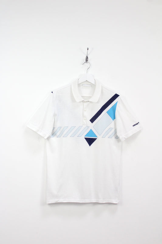 ADIDAS VINTAGE IVAN LENDL ARGYLE DIAMOND WIMBLEDON 1985 TENNIS POLO SHIRT LARGE