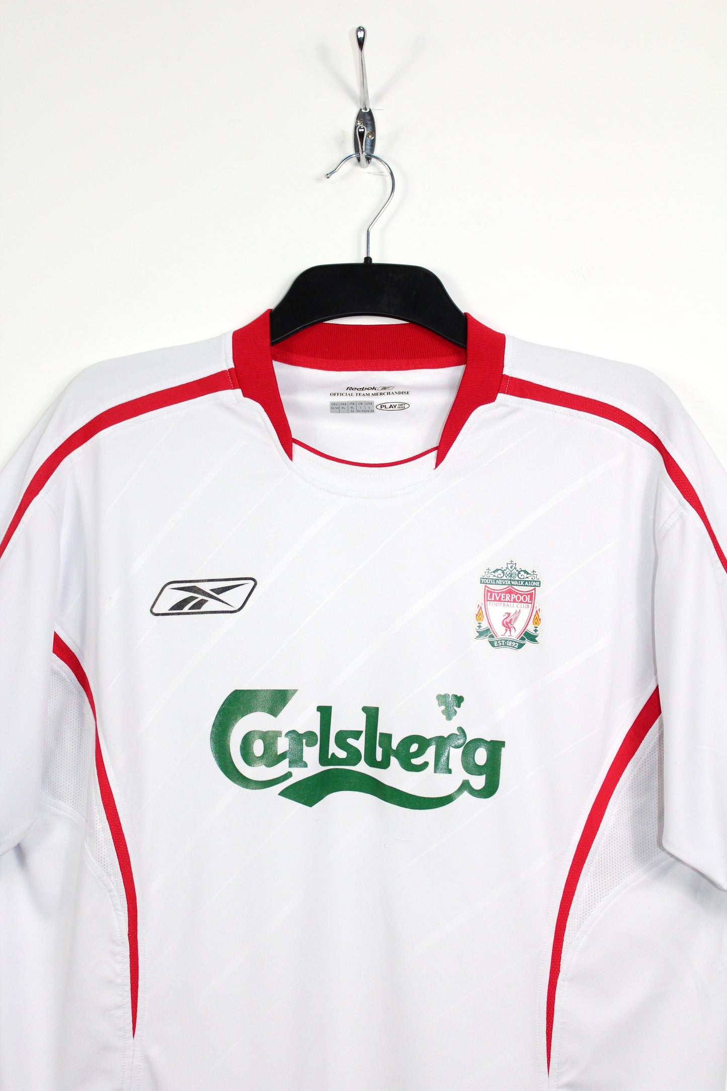 LIVERPOOL 2005-06 REEBOK AWAY FOOTBALL SHIRT LARGE