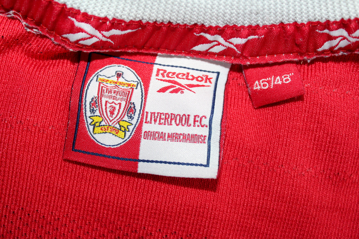 LIVERPOOL 1998-00 VINTAGE REEBOK HOME FOOTBALL SHIRT XXL