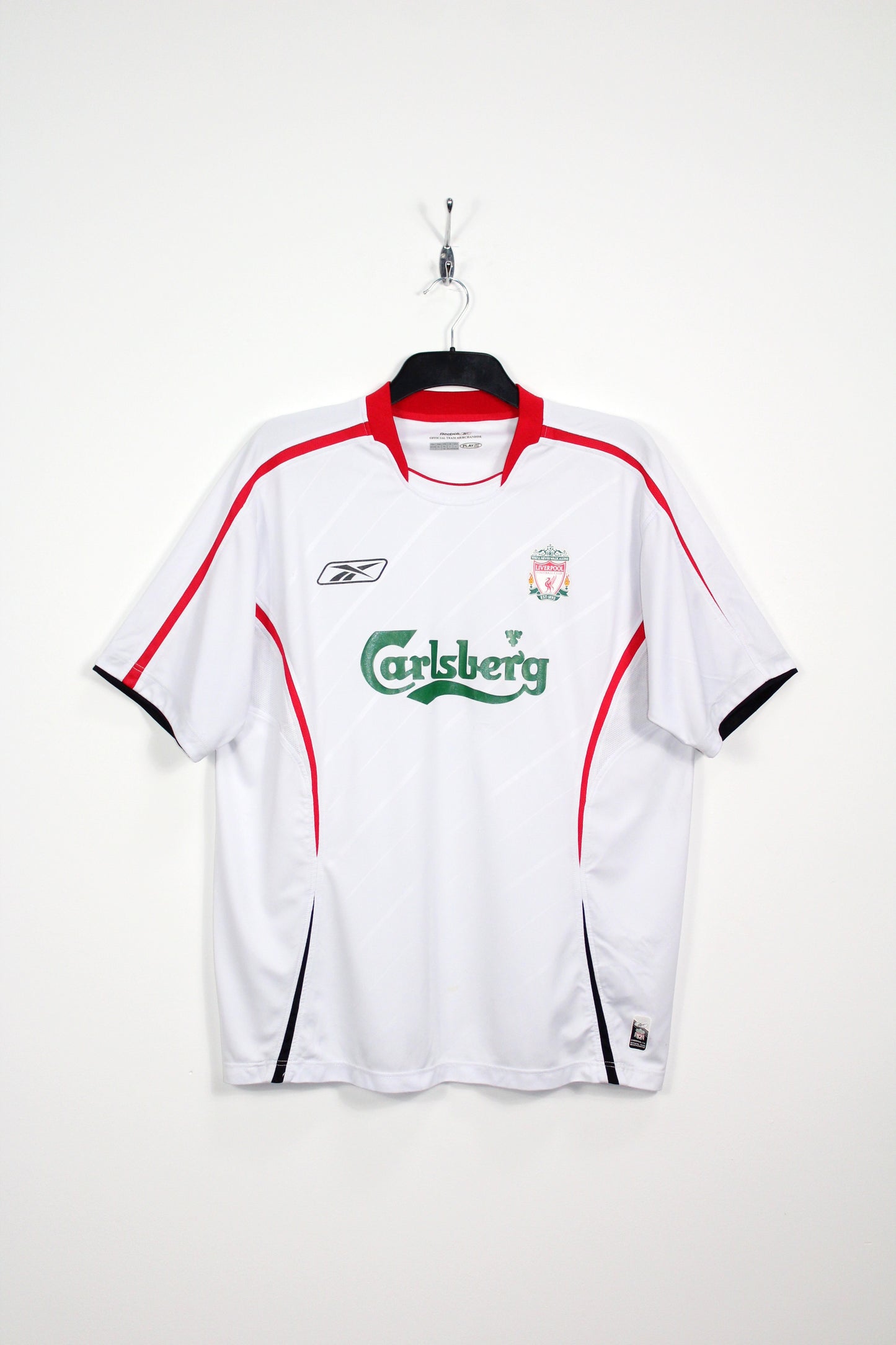 LIVERPOOL 2005-06 REEBOK AWAY FOOTBALL SHIRT LARGE