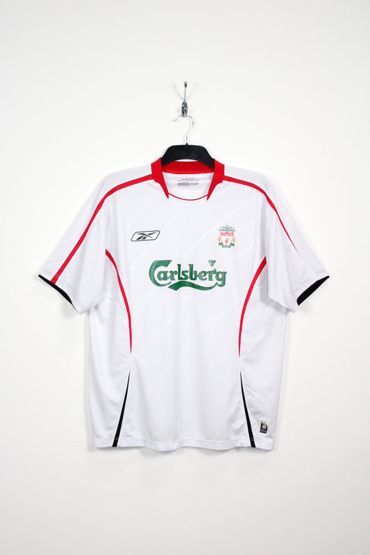 LIVERPOOL 2005-06 REEBOK AWAY FOOTBALL SHIRT LARGE