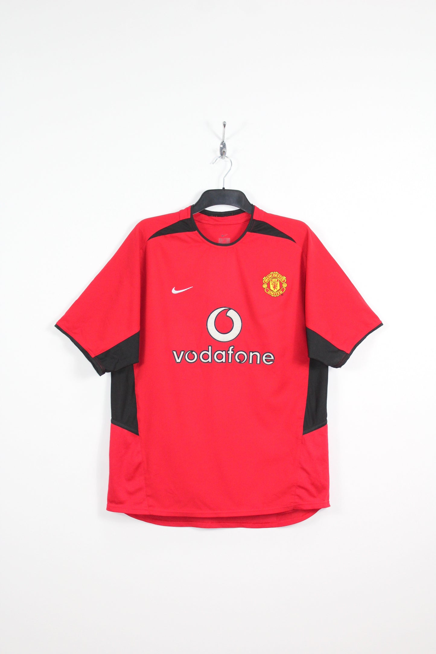 MANCHESTER UNITED 2002-2004 NIKE HOME FOOTBALL SHIRT LARGE