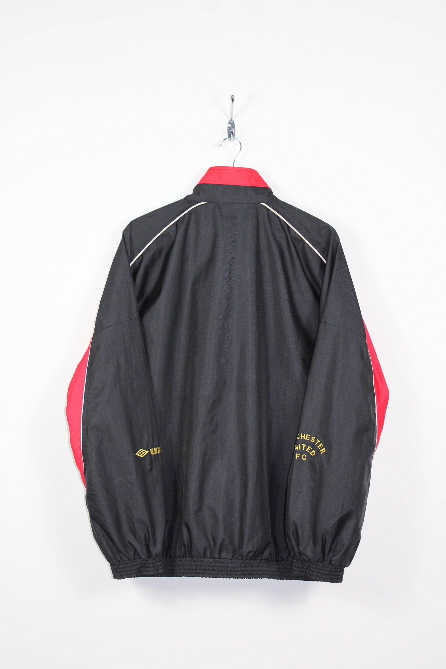 MANCHESTER UNITED 1996-97 UMBRO VINTAGE TRACKSUIT TOP JACKET XL