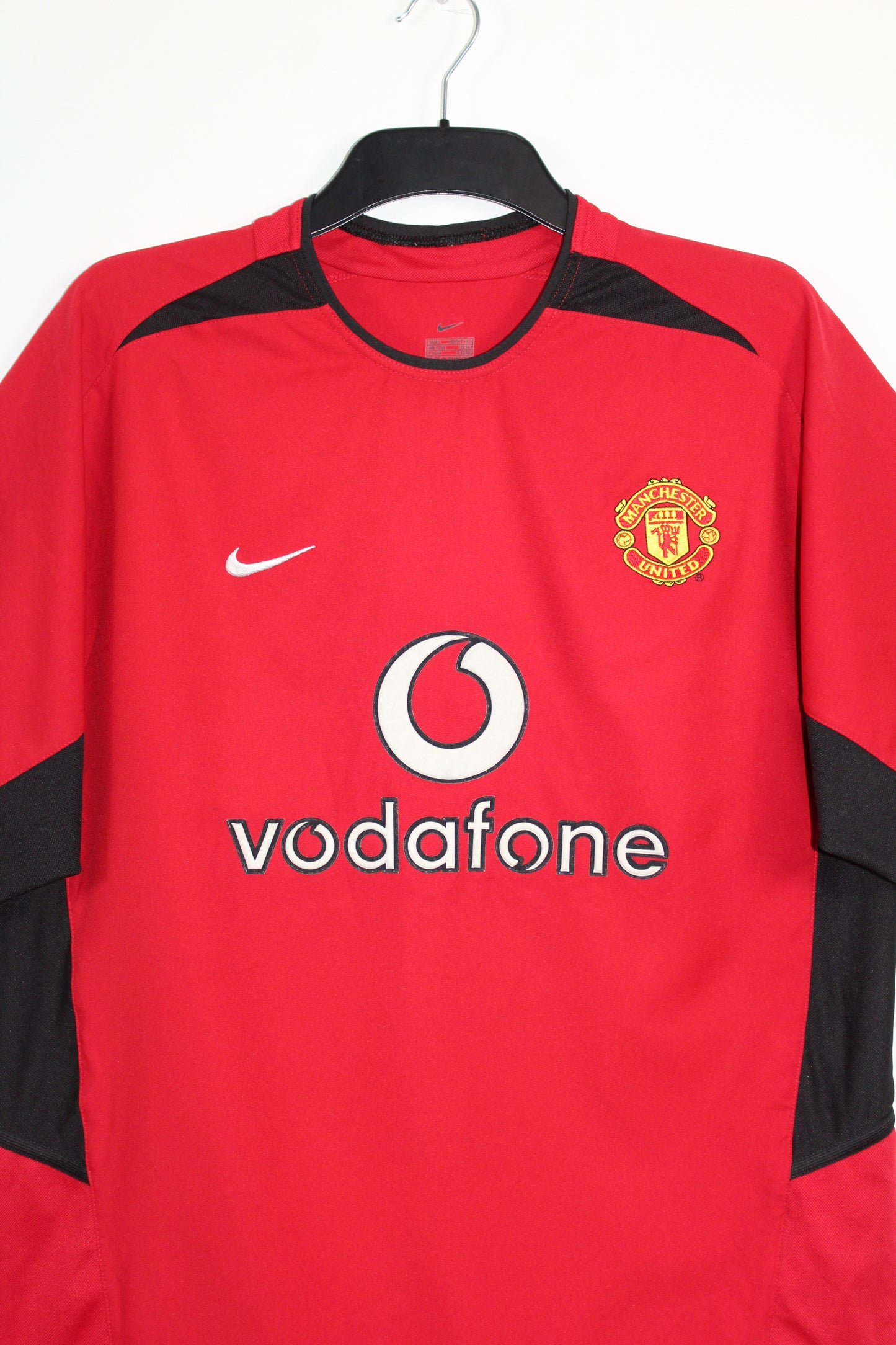 MANCHESTER UNITED 2002-2004 NIKE HOME FOOTBALL SHIRT LARGE