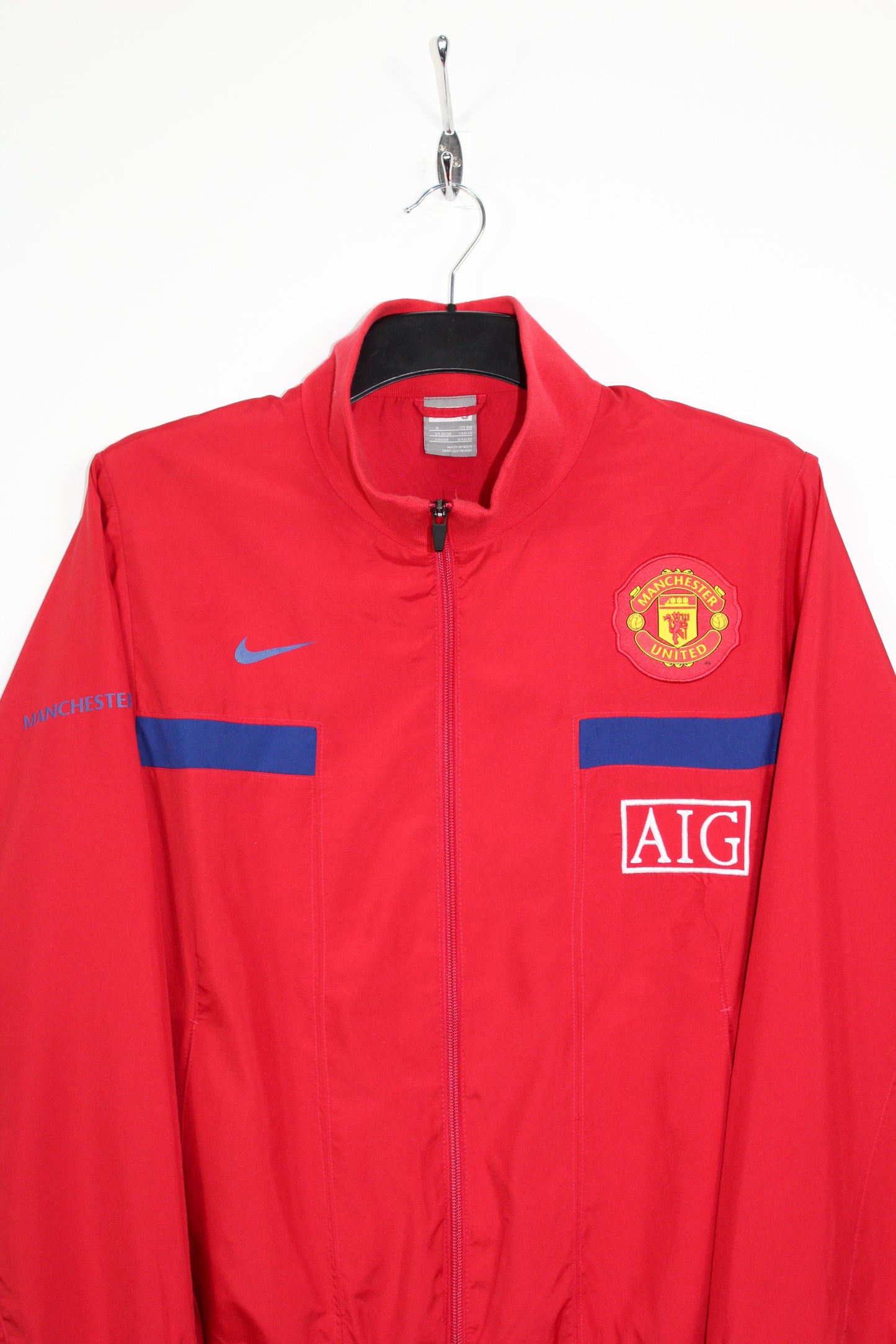 MANCHESTER UNITED 2009 NIKE TRACKSUIT TOP JACKET SMALL