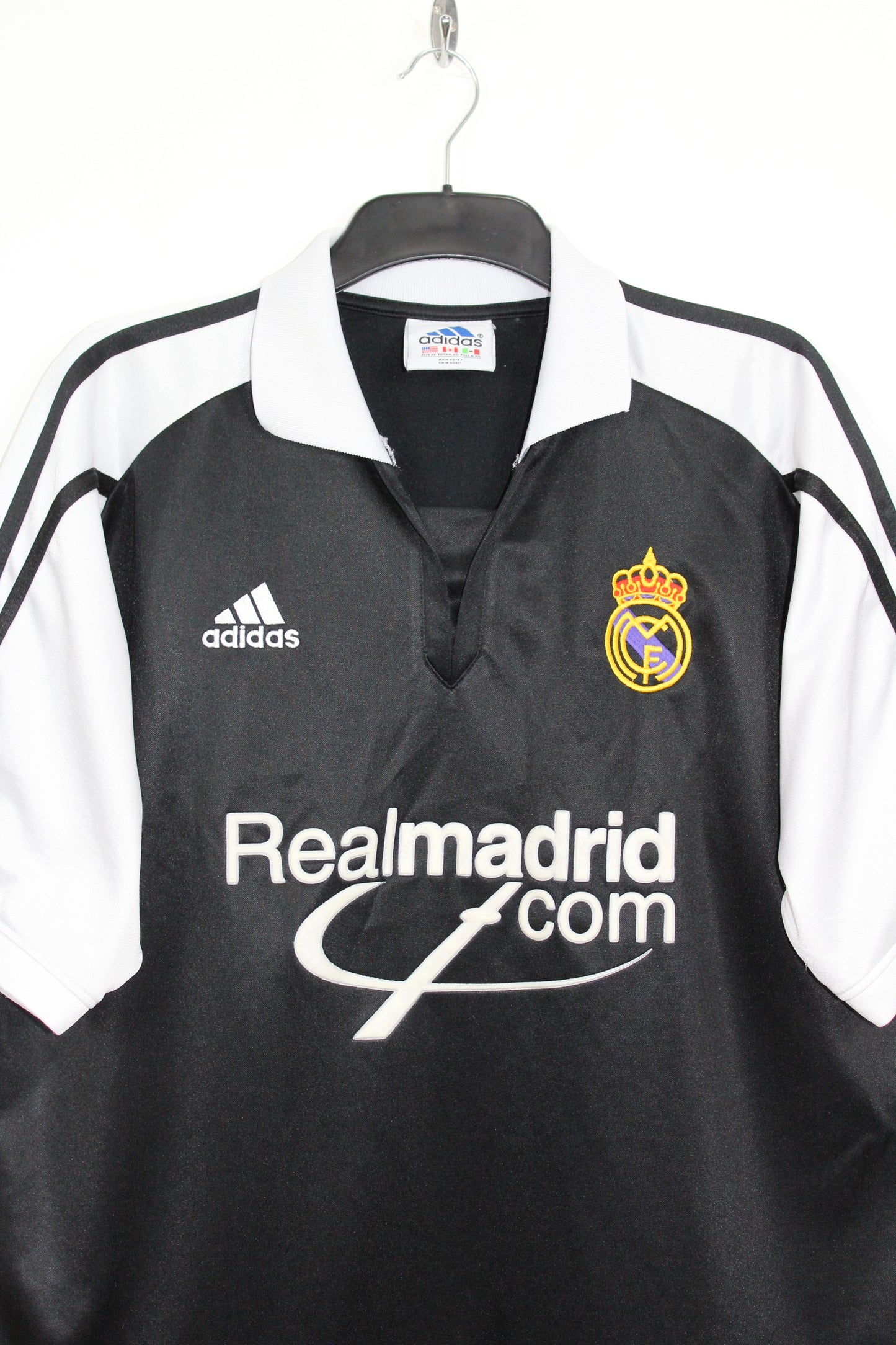 REAL MADRID 2001-02 ADIDAS AWAY FOOTBALL SHIRT XL