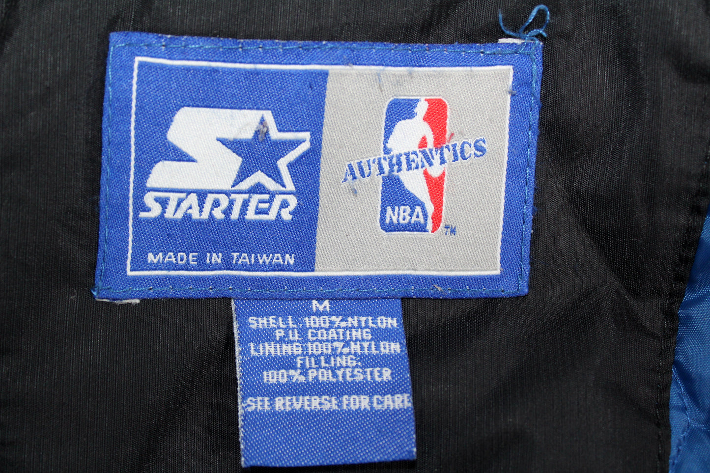 STARTER ORLANDO MAGIC 90'S VINTAGE NBA AUTHENTICS PADDED JACKET MEDIUM