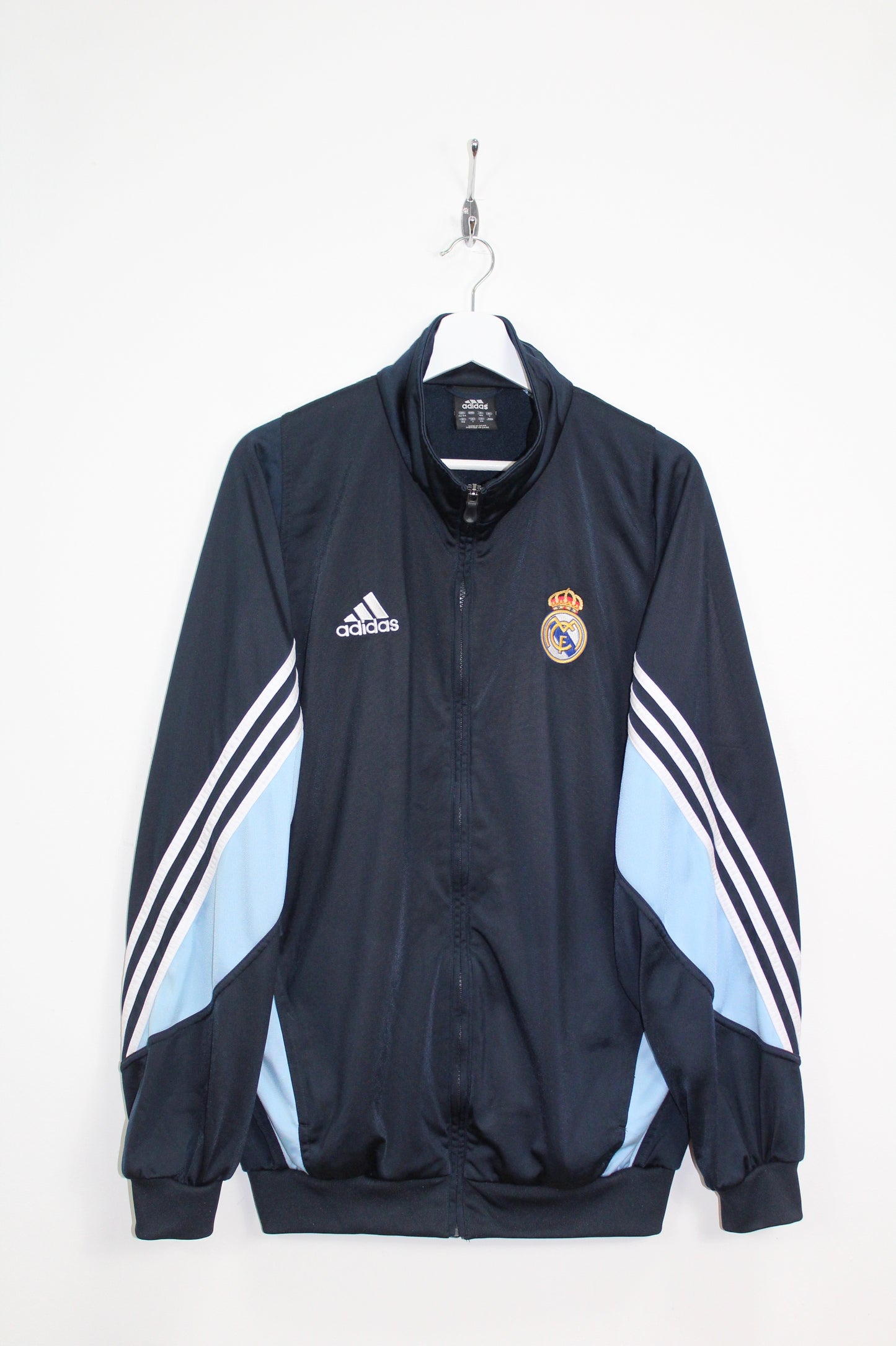 REAL MADRID 2003-04 ADIDAS VINTAGE TRACKSUIT TOP JACKET XL