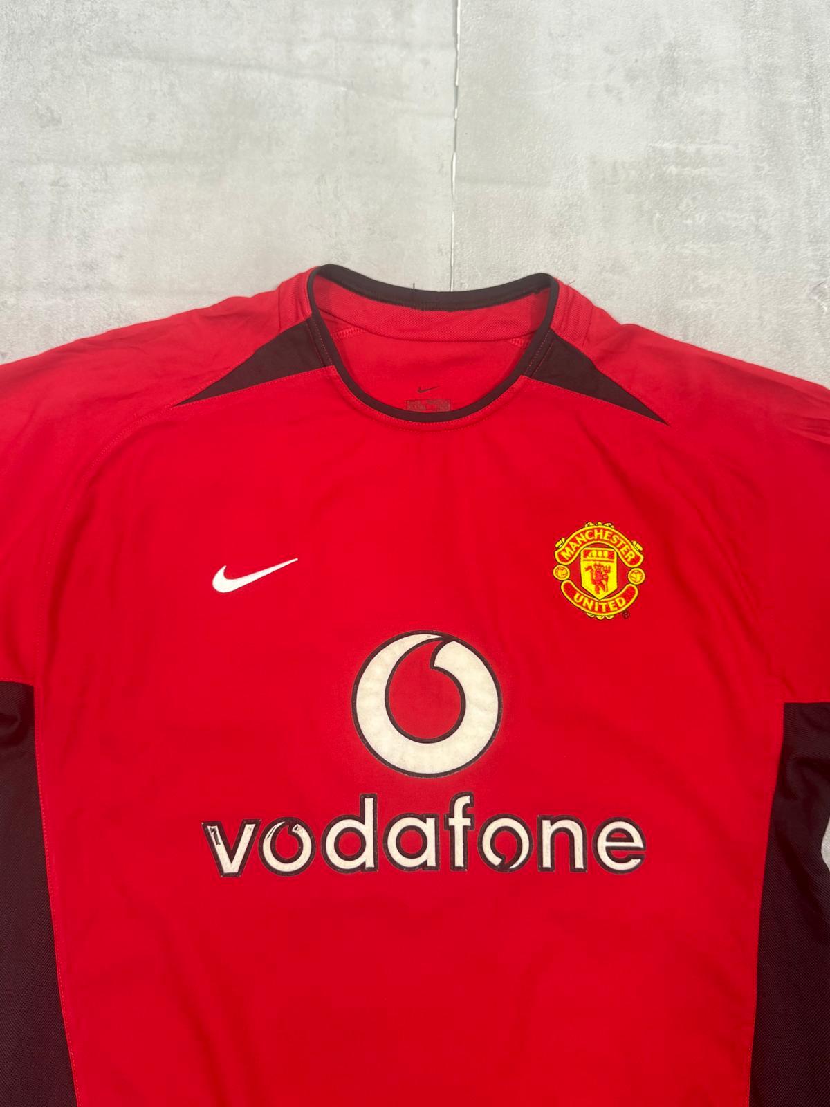 VINTAGE MANCHESTER UNITED 2002-04 NIKE HOME FOOTBALL SHIRT GIGGS #11 SMALL