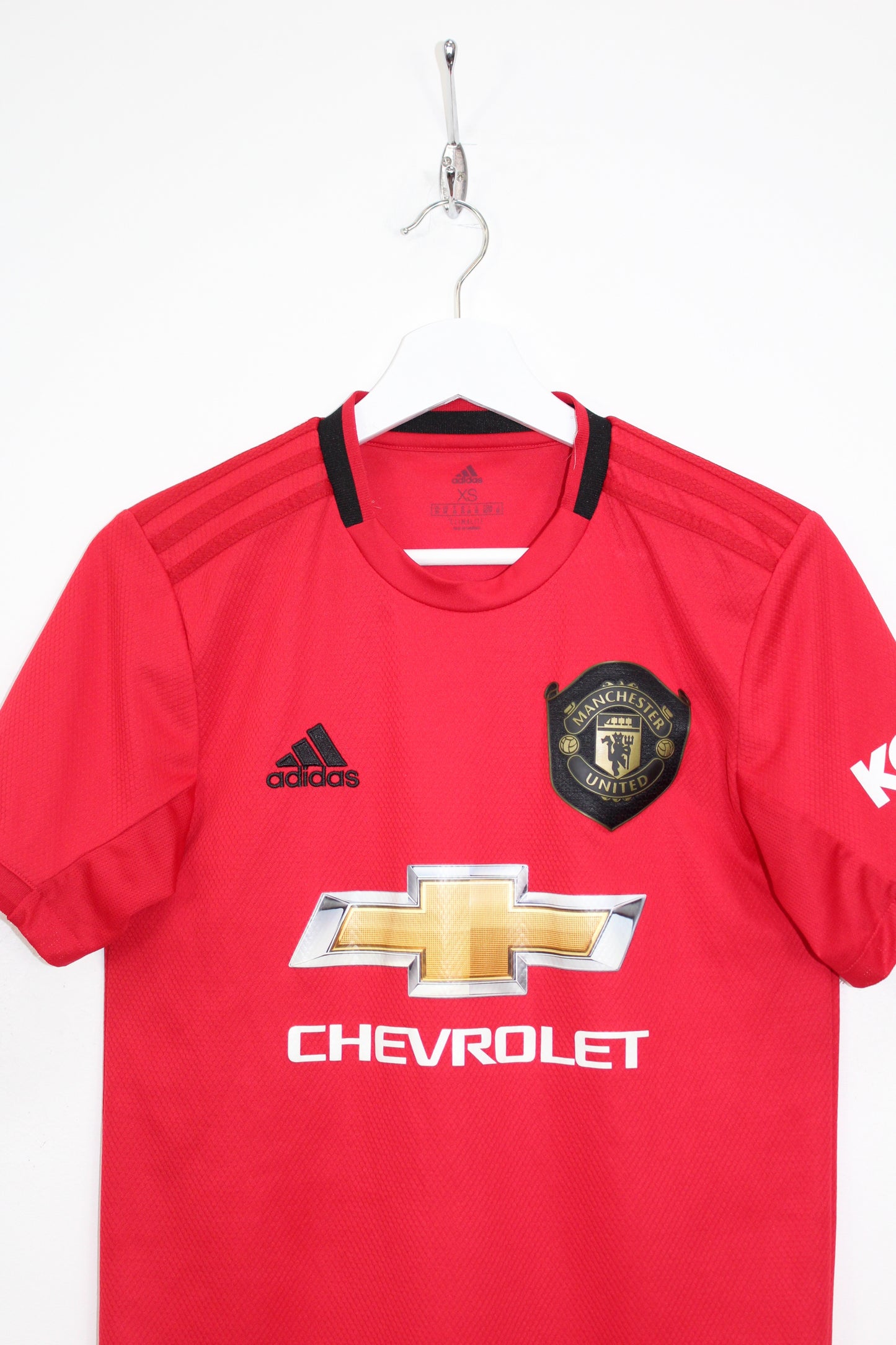 MANCHESTER UNITED 2019-2020 ADIDAS HOME FOOTBALL SHIRT XS