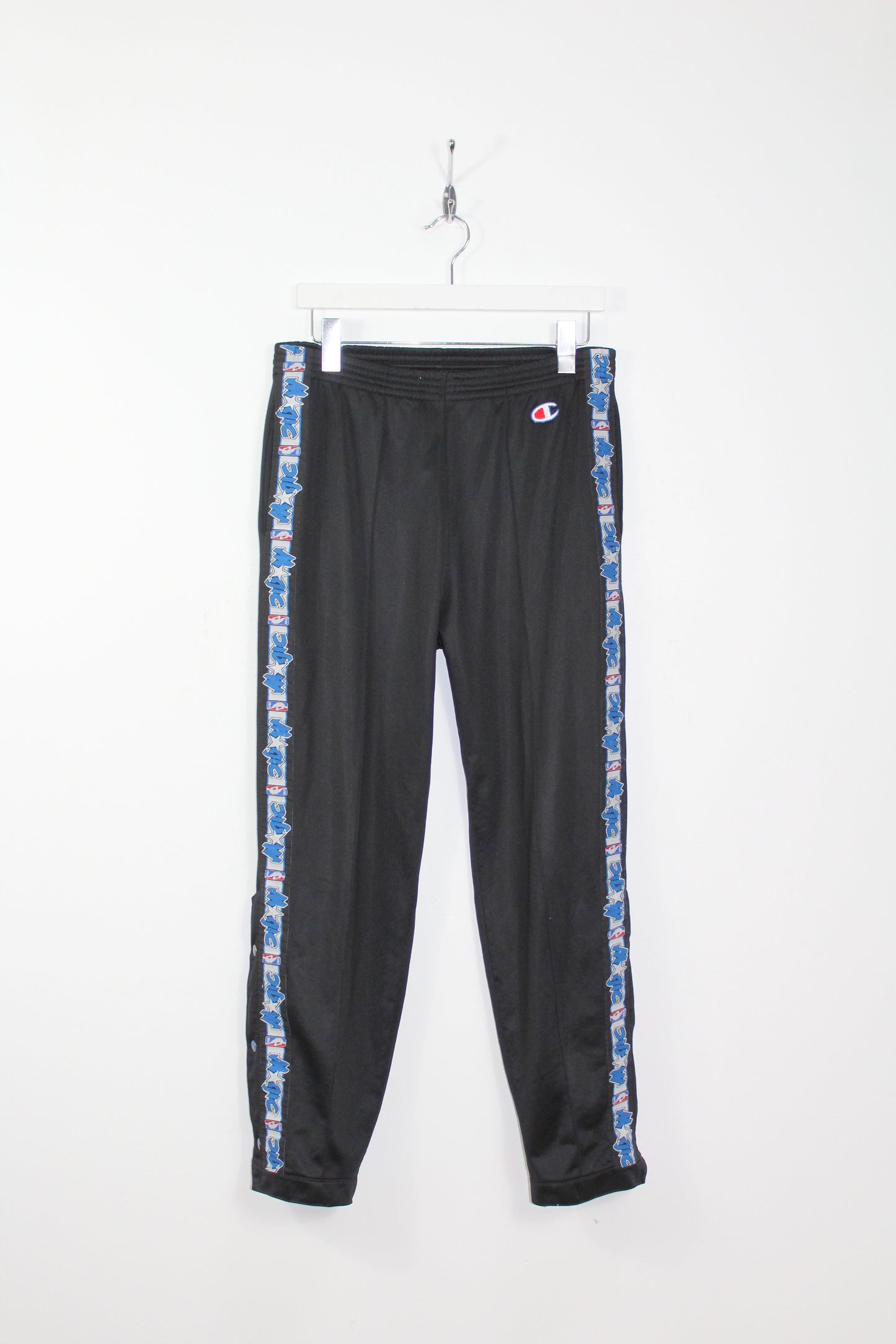 CHAMPION ORLANDO MAGIC 90'S VINTAGE POPPERS TRACKSUIT BOTTOMS SMALL