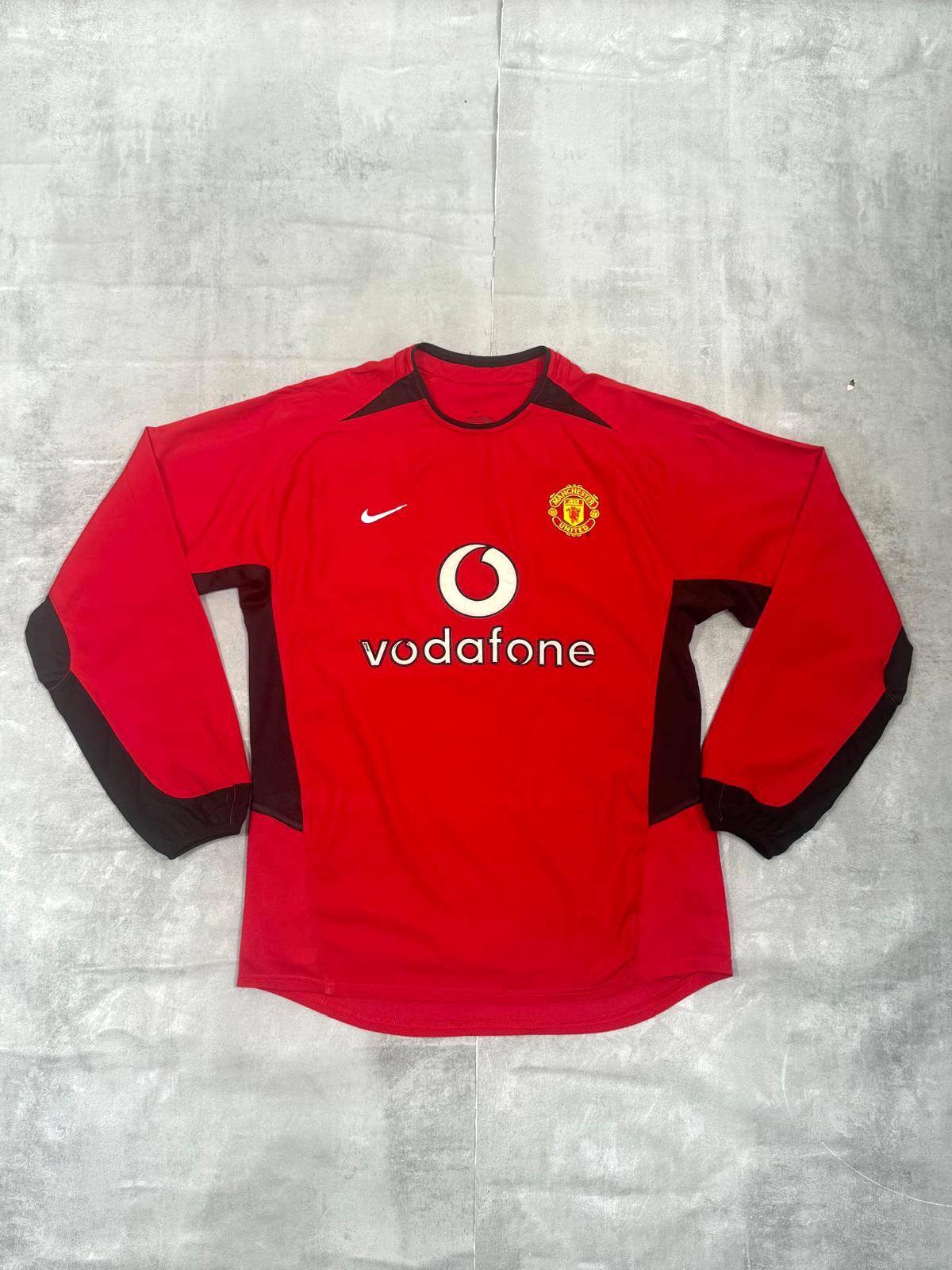 VINTAGE MANCHESTER UNITED 2002-04 NIKE HOME FOOTBALL SHIRT GIGGS #11 SMALL