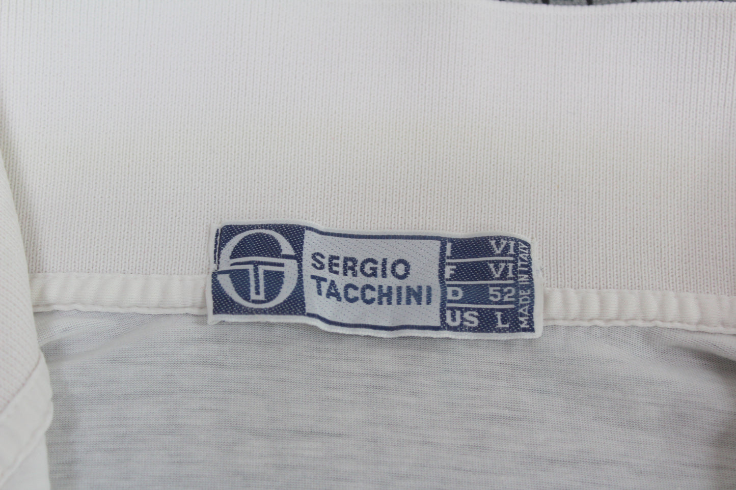 SERGIO TACCHINI VINTAGE JIMMY ARIAS 1984 TENNIS POLO SHIRT LARGE