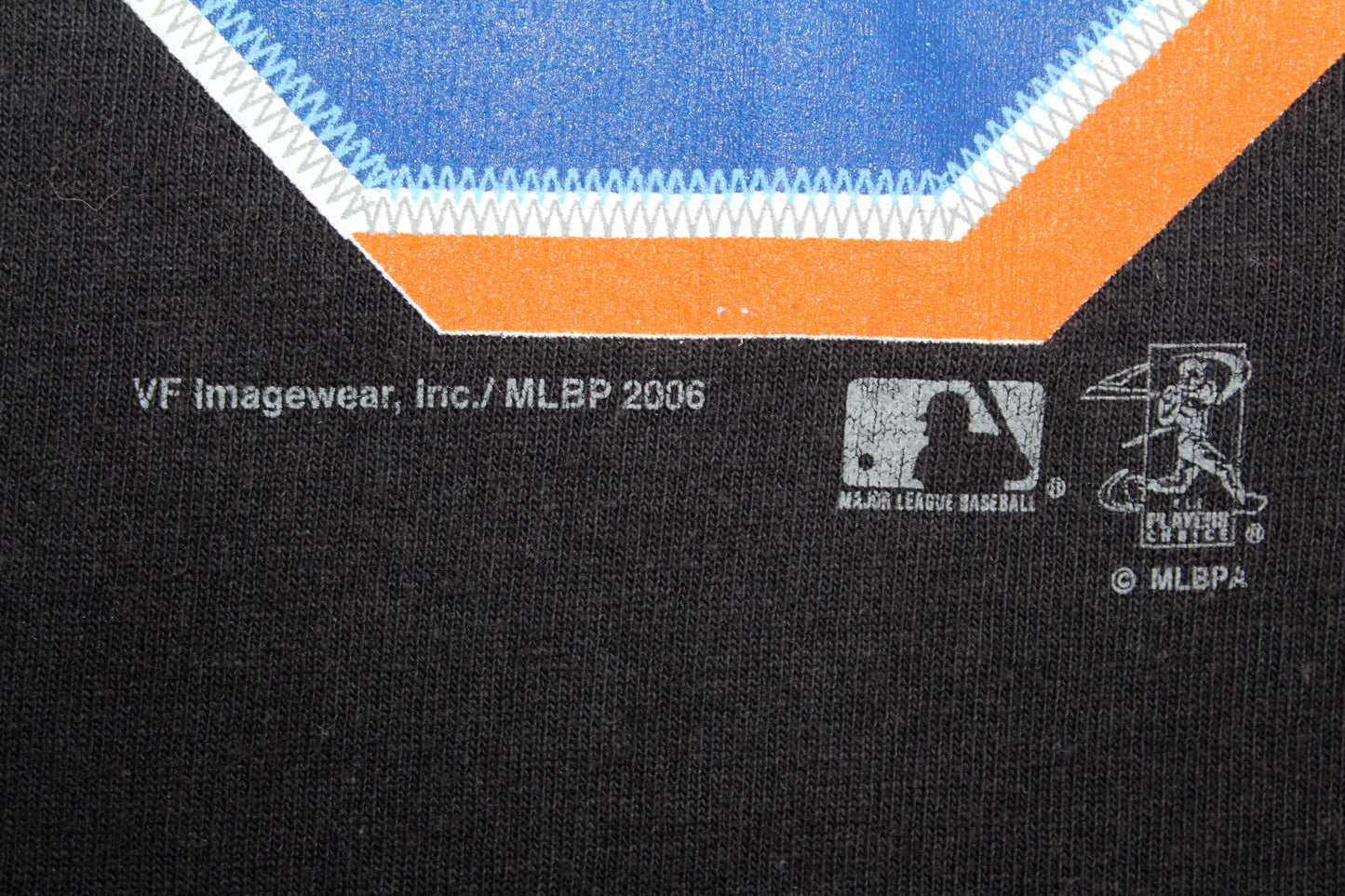 NEW YORK METS 2006 LEE VINTAGE #5 WRIGHT MLB BASEBALL T-SHIRT MEDIUM