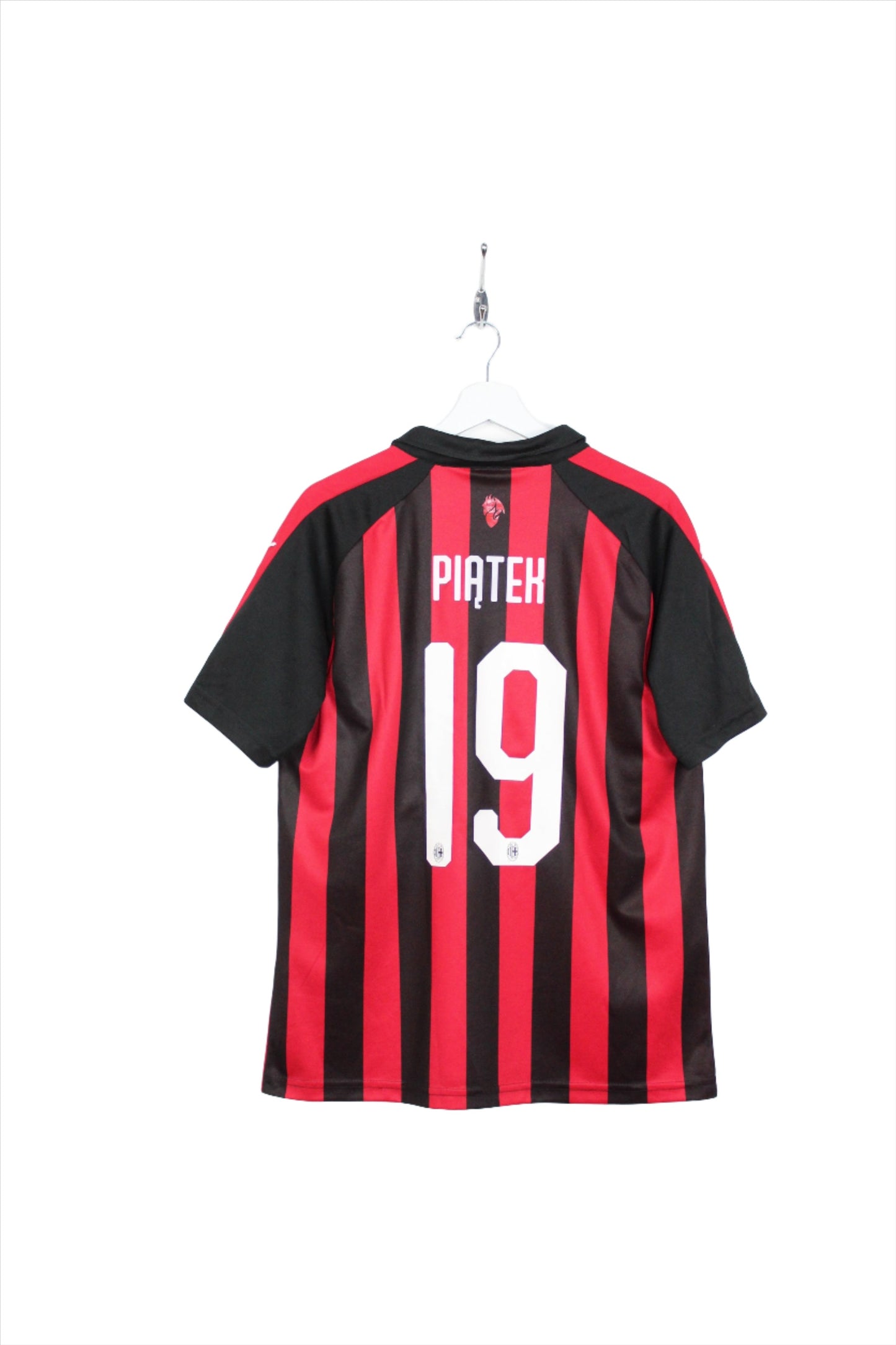 AC MILAN 2018-19 PUMA HOME FOOTBALL SHIRT PIĄTEK #19 MEDIUM