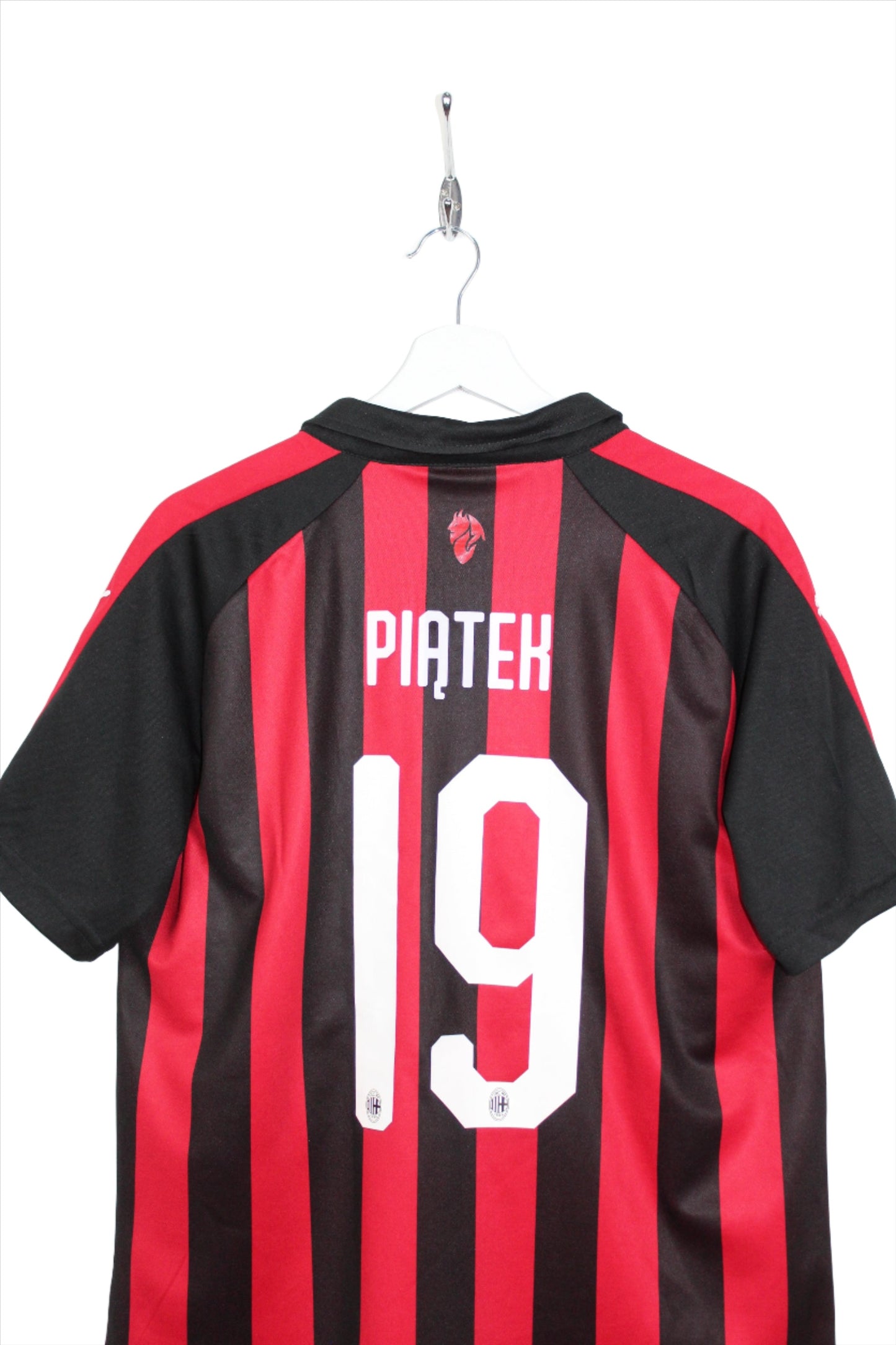 AC MILAN 2018-19 PUMA HOME FOOTBALL SHIRT PIĄTEK #19 MEDIUM