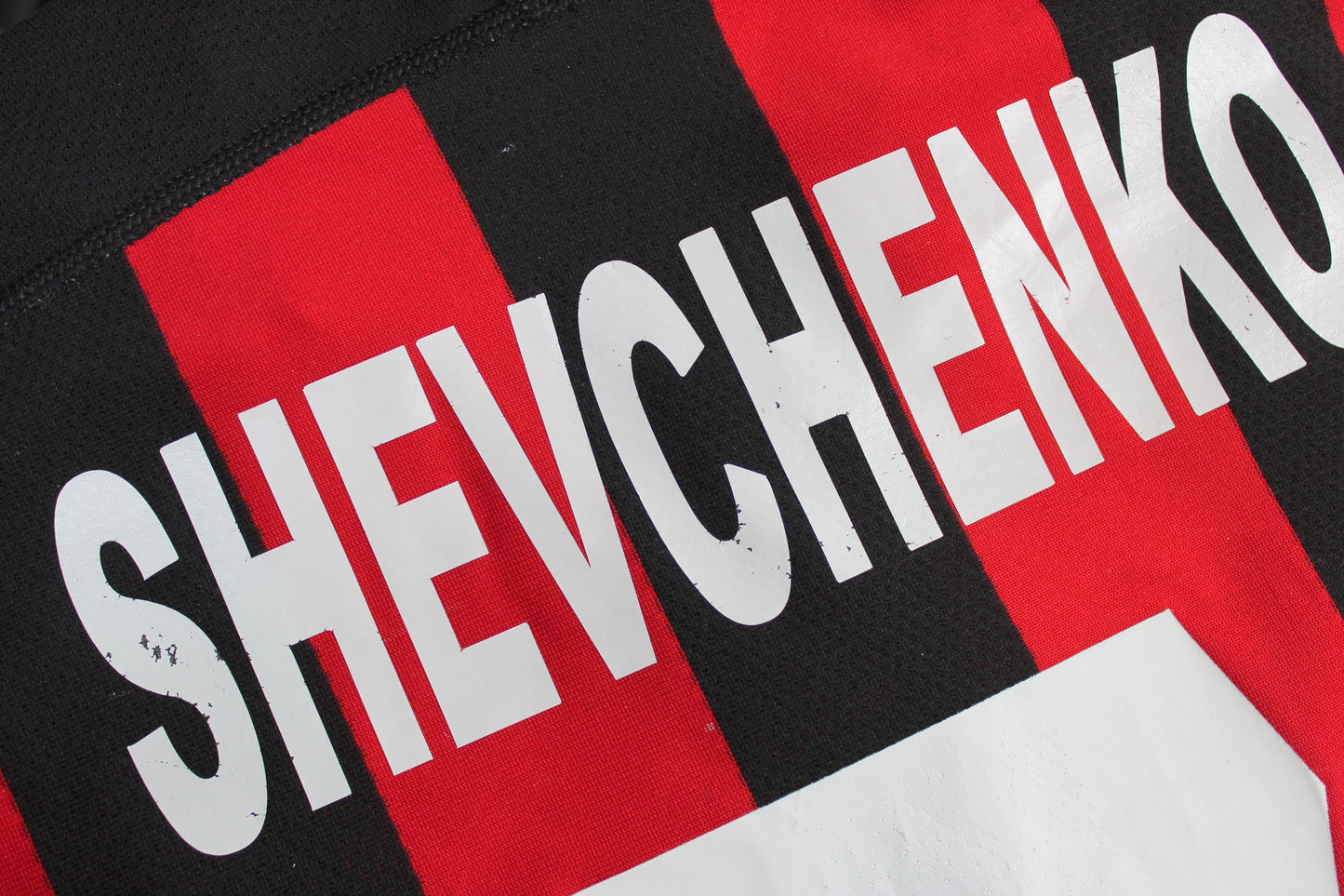 AC MILAN 2003-04 ADIDAS CHAMPIONS LEAGUE L/S HOME FOOTBALL SHIRT SHEVCHENKO #7 SMALL