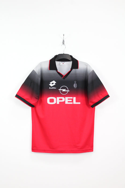 AC MILAN 1995-1996 LOTTO TRAINING FOOTBALL SHIRT XL