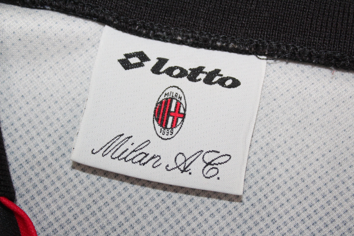 AC MILAN 1995-1996 LOTTO TRAINING FOOTBALL SHIRT XL