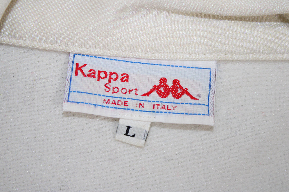 VINTAGE KAPPA AC MILAN 1988-90 TRACKSUIT TOP JACKET LARGE
