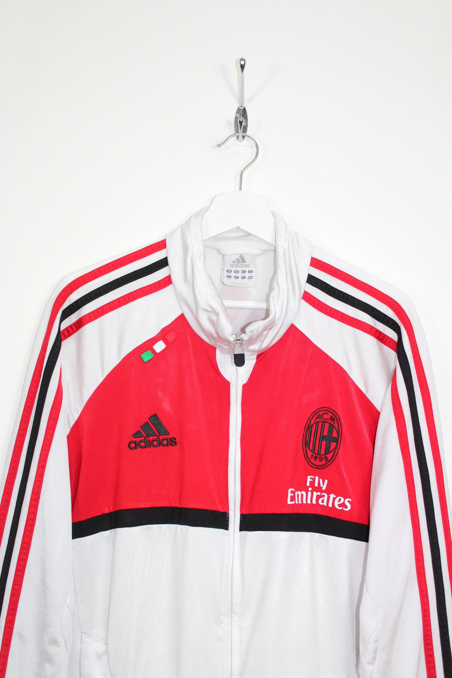 AC MILAN 2011-12 ADIDAS TRACKSUIT TOP JACKET LARGE