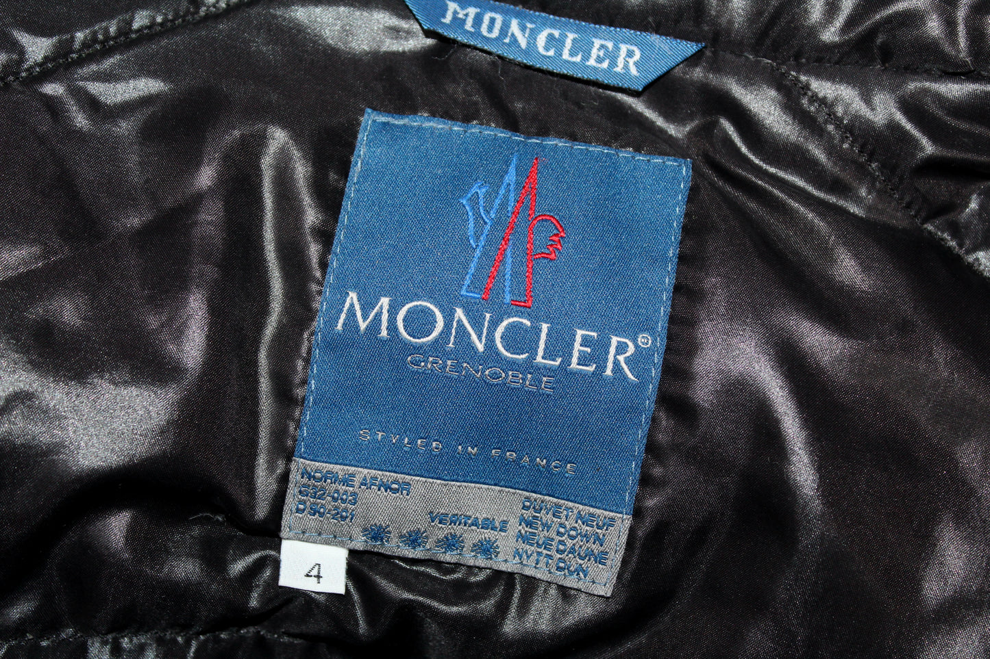 MONCLER GRENOBLE 90'S VINTAGE PUFFER DOWN JACKET XL