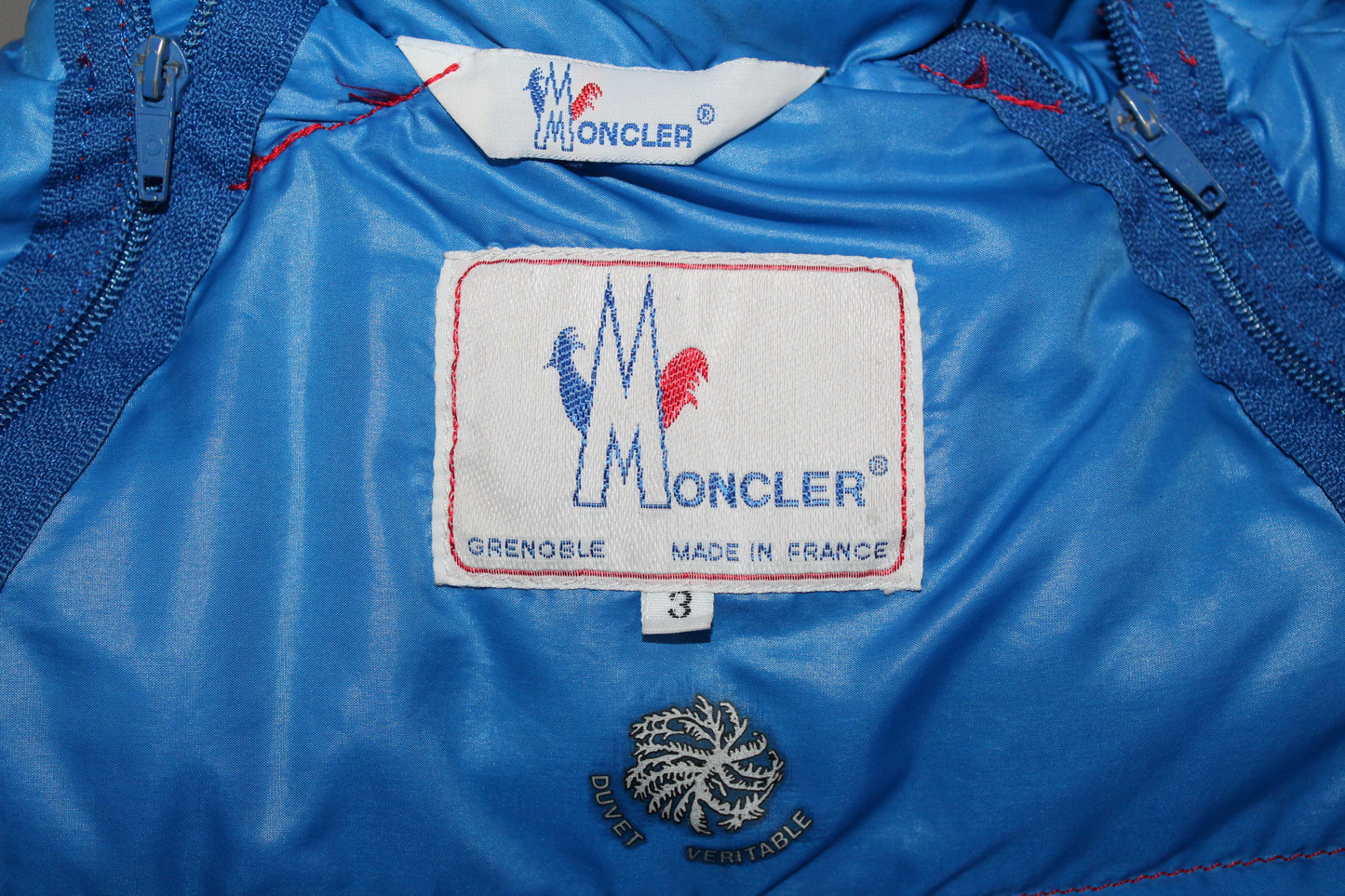 MONCLER GRENOBLE 80'S VINTAGE PUFFER PADDED DOWN JACKET LARGE