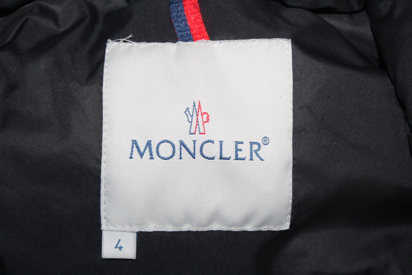 VINTAGE MONCLER VERONE PADDED DOWN PUFFER JACKET LARGE