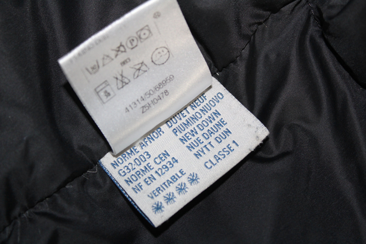 VINTAGE MONCLER VERONE PADDED DOWN PUFFER JACKET LARGE