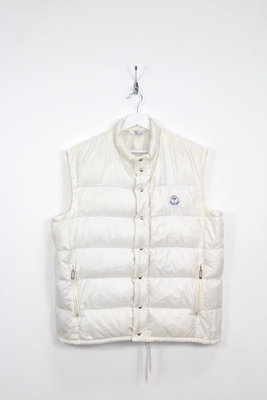 MONCLER GRENOBLE 80'S VINTAGE PUFFER DOWN GILET LARGE