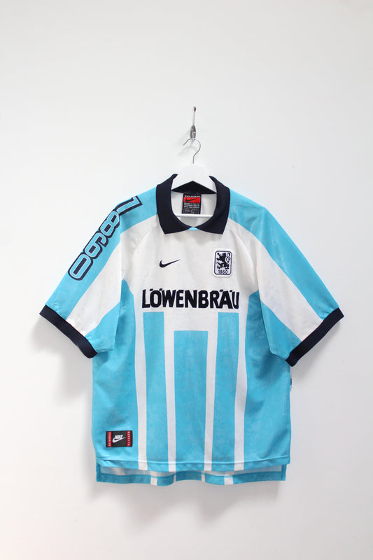 VINTAGE TSV 1860 MUNICH 1995-96 NIKE HOME FOOTBALL SHIRT XXL