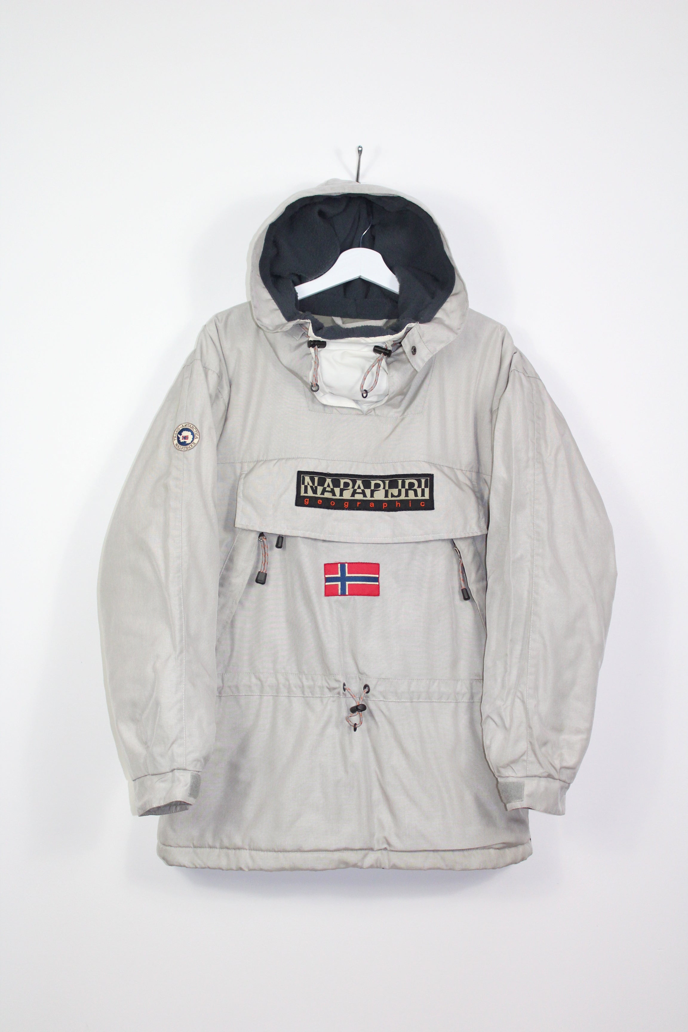 NAPAPIJRI SKIDOO WINTER ANORAK JACKET MEDIUM Vintage80scasuals