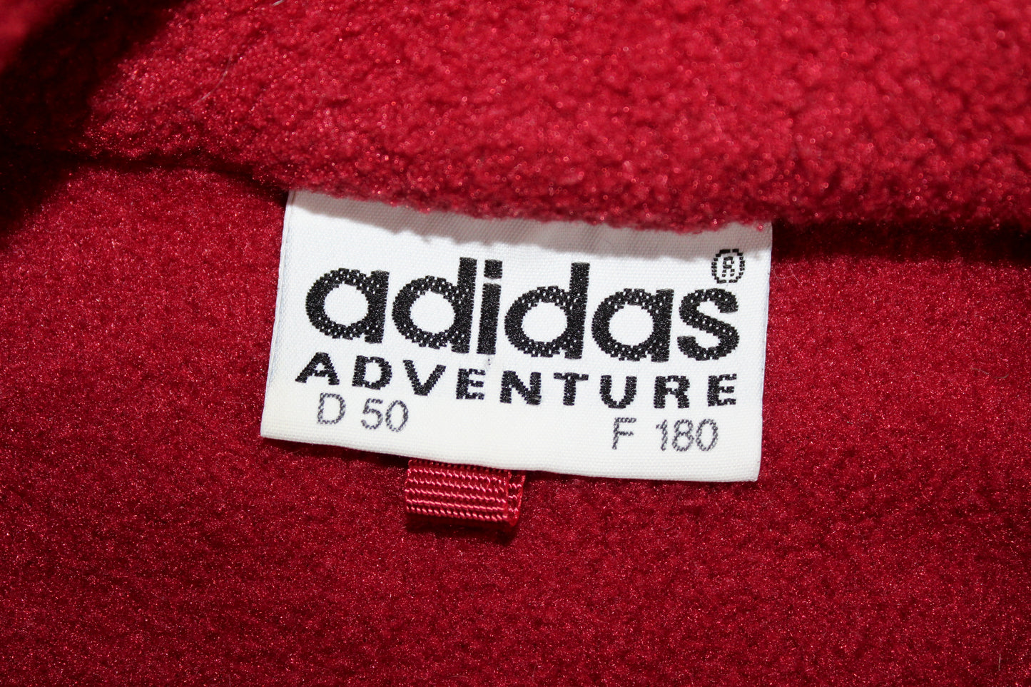 ADIDAS ADVENTURE 1992 VINTAGE FLEECE SWEATSHIRT LARGE