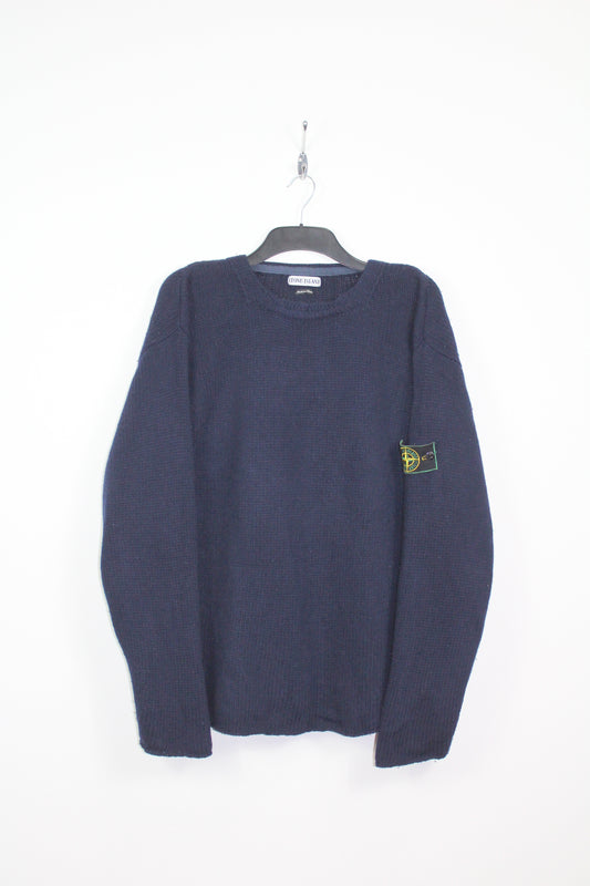 VINTAGE STONE ISLAND AW 1995 WOOL KNIT JUMPER XL