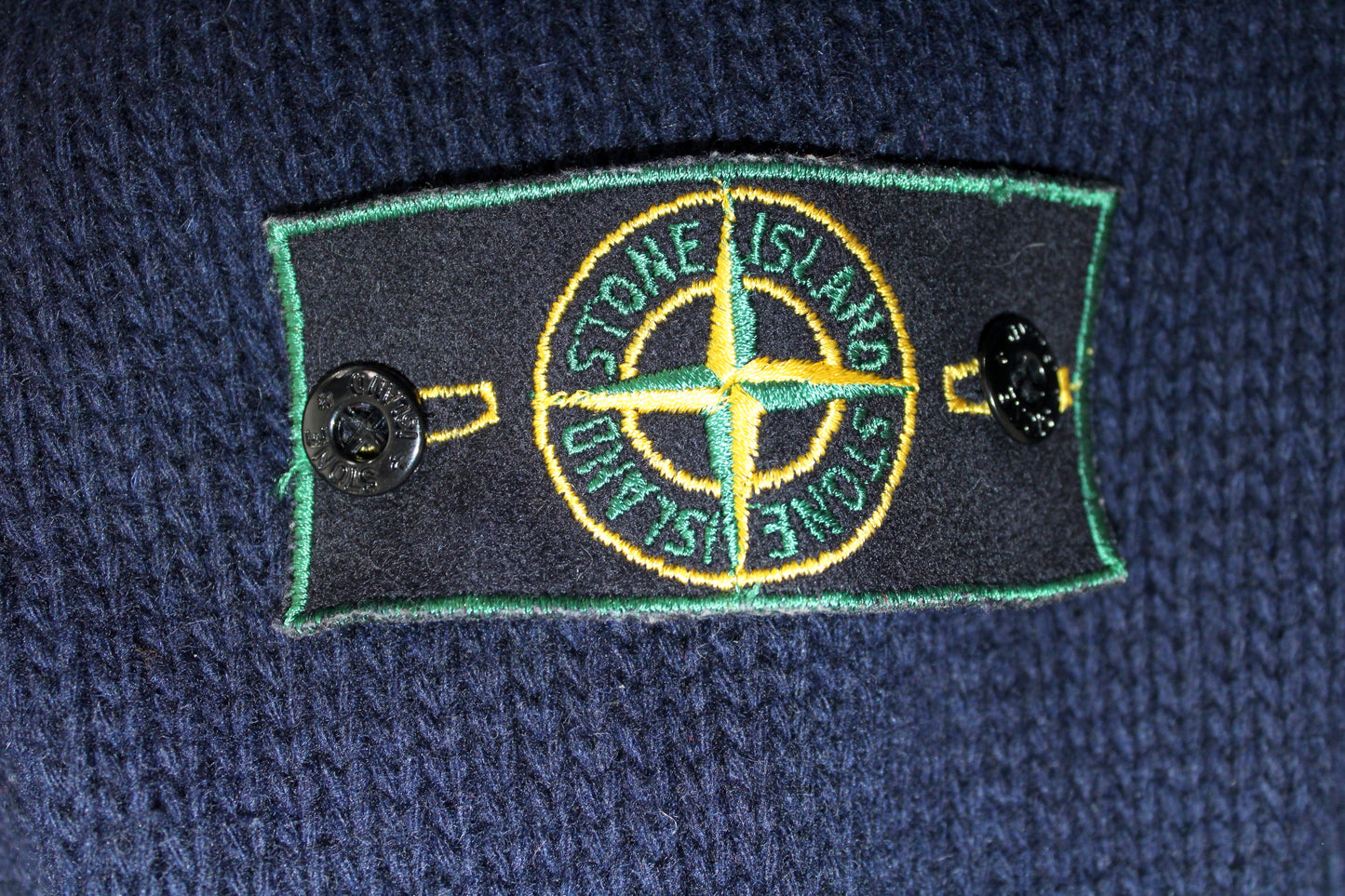 VINTAGE STONE ISLAND AW 1995 WOOL KNIT JUMPER XL