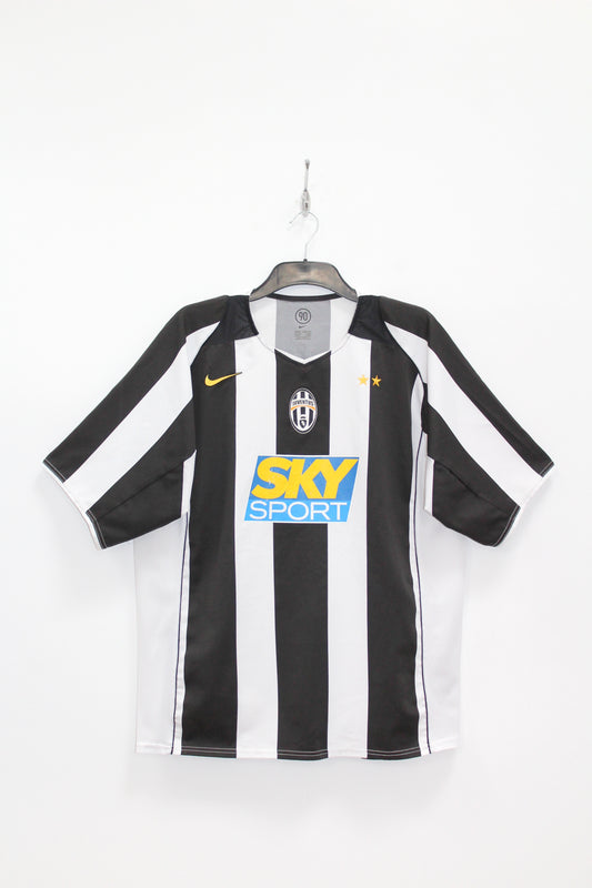 JUVENTUS 2004-05 NIKE HOME FOOTBALL SHIRT NEDVED #11 XL