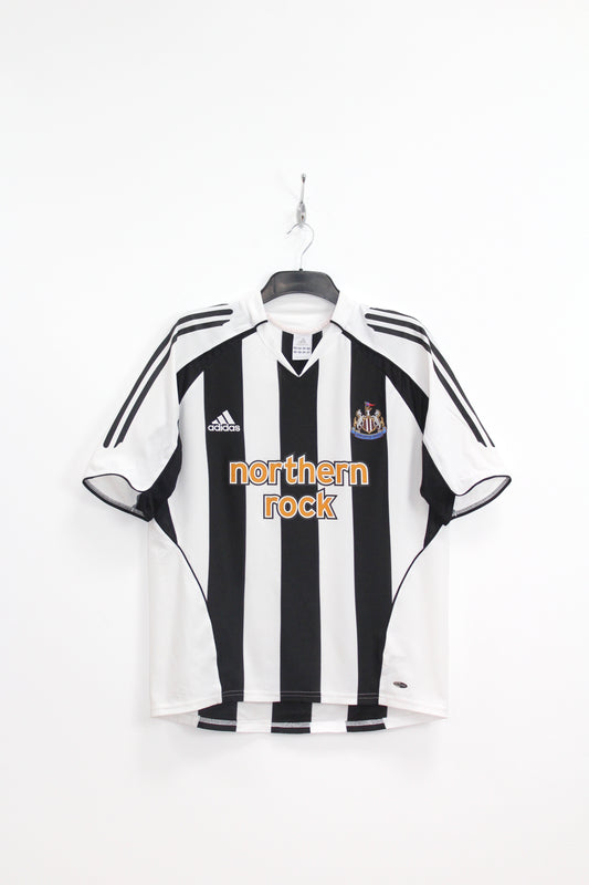 NEWCASTLE UNITED 2005-2007 HOME FOOTBALL SHIRT MEDIUM