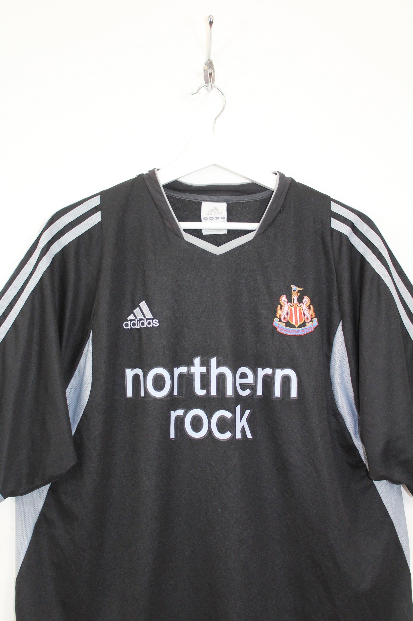 NEWCASTLE 2003-04 VINTAGE ADIDAS AWAY FOOTBALL SHIRT XL