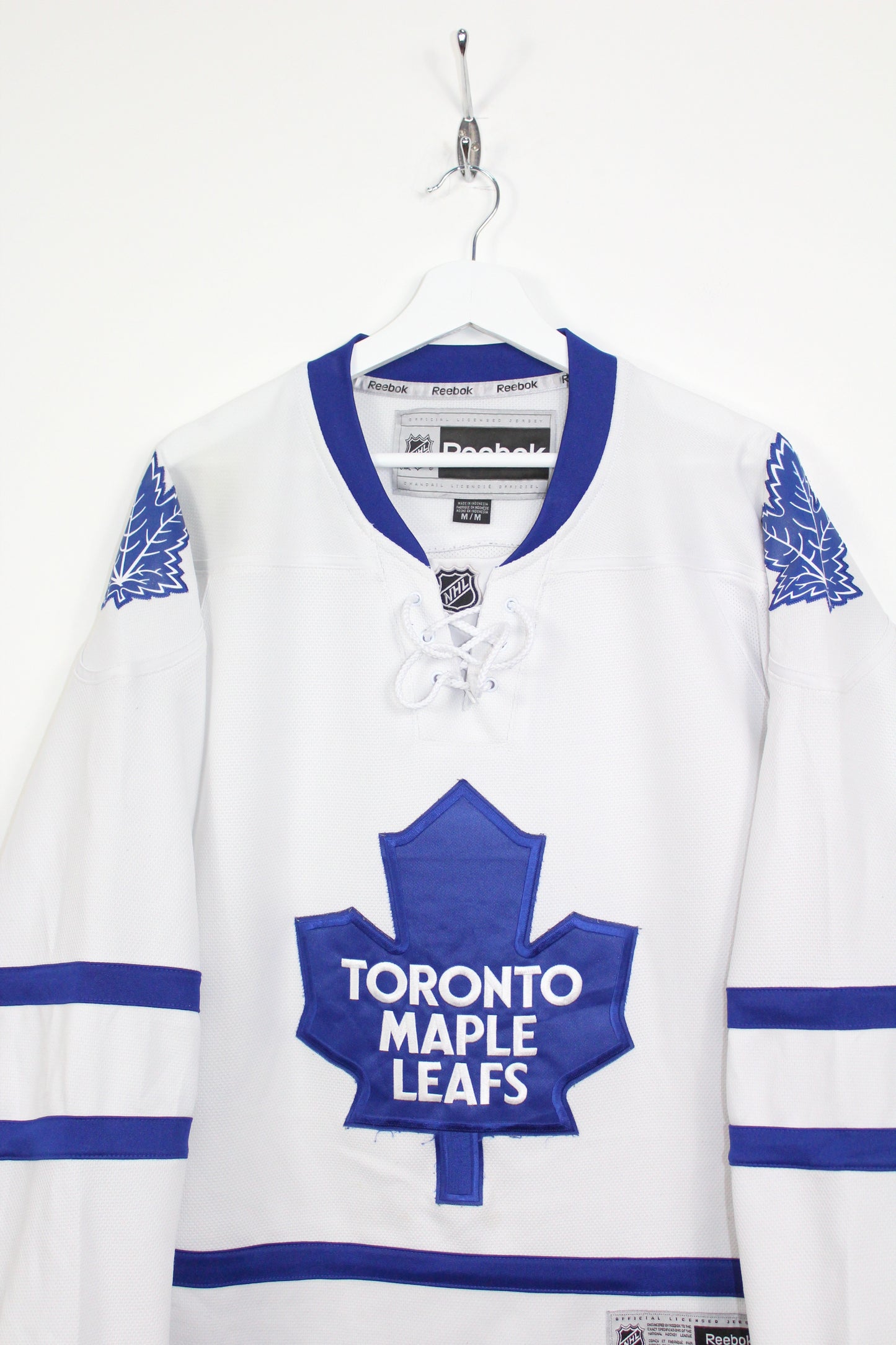 TORONTO MAPLE LEAF VINTAGE REEBOK ICE HOCKEY JERSEY MEDIUM