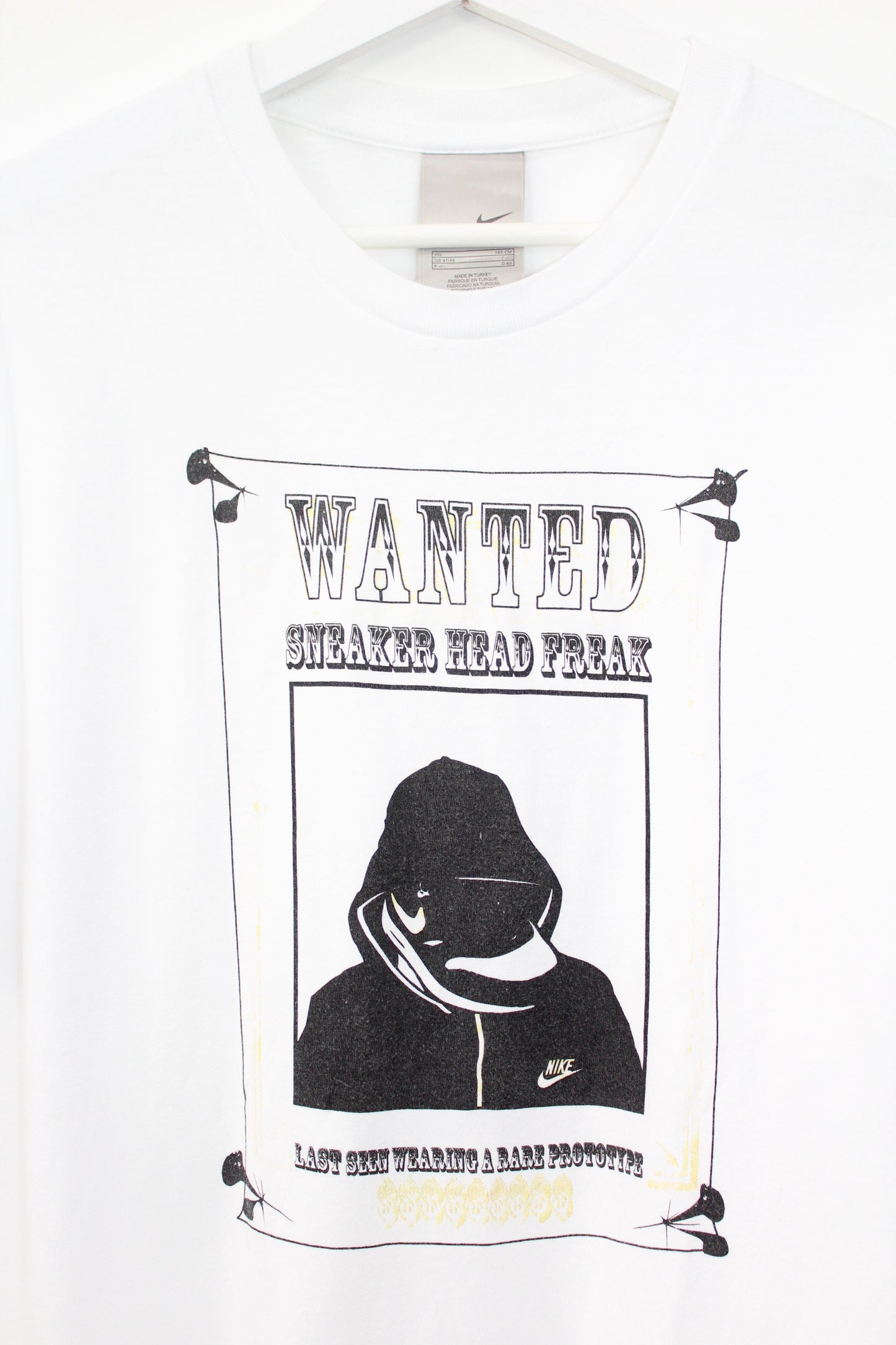 NIKE VINTAGE WANTED SNEAKER HEAD FREAK T-SHIRT XXL