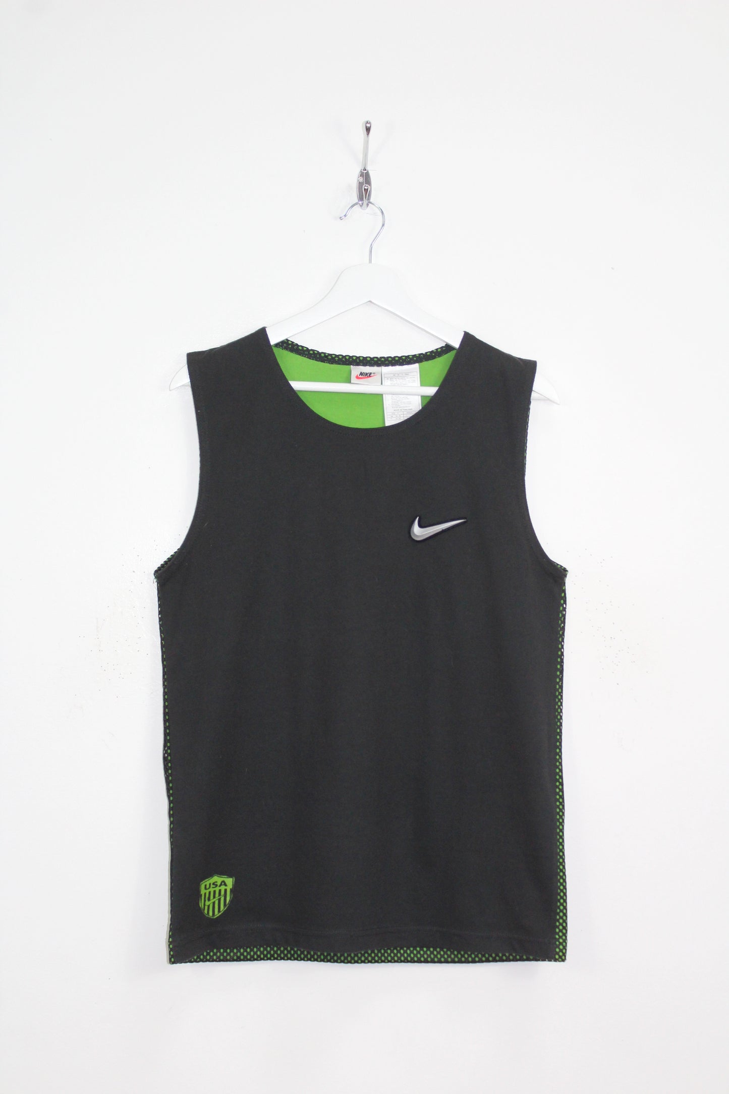 NIKE 90'S VINTAGE MESH TANK TOP MEDIUM