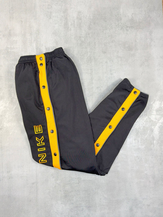 NIKE 90'S VINTAGE POPPERS TRACKSUIT BOTTOMS POPPERS BOTTOMS MEDIUM
