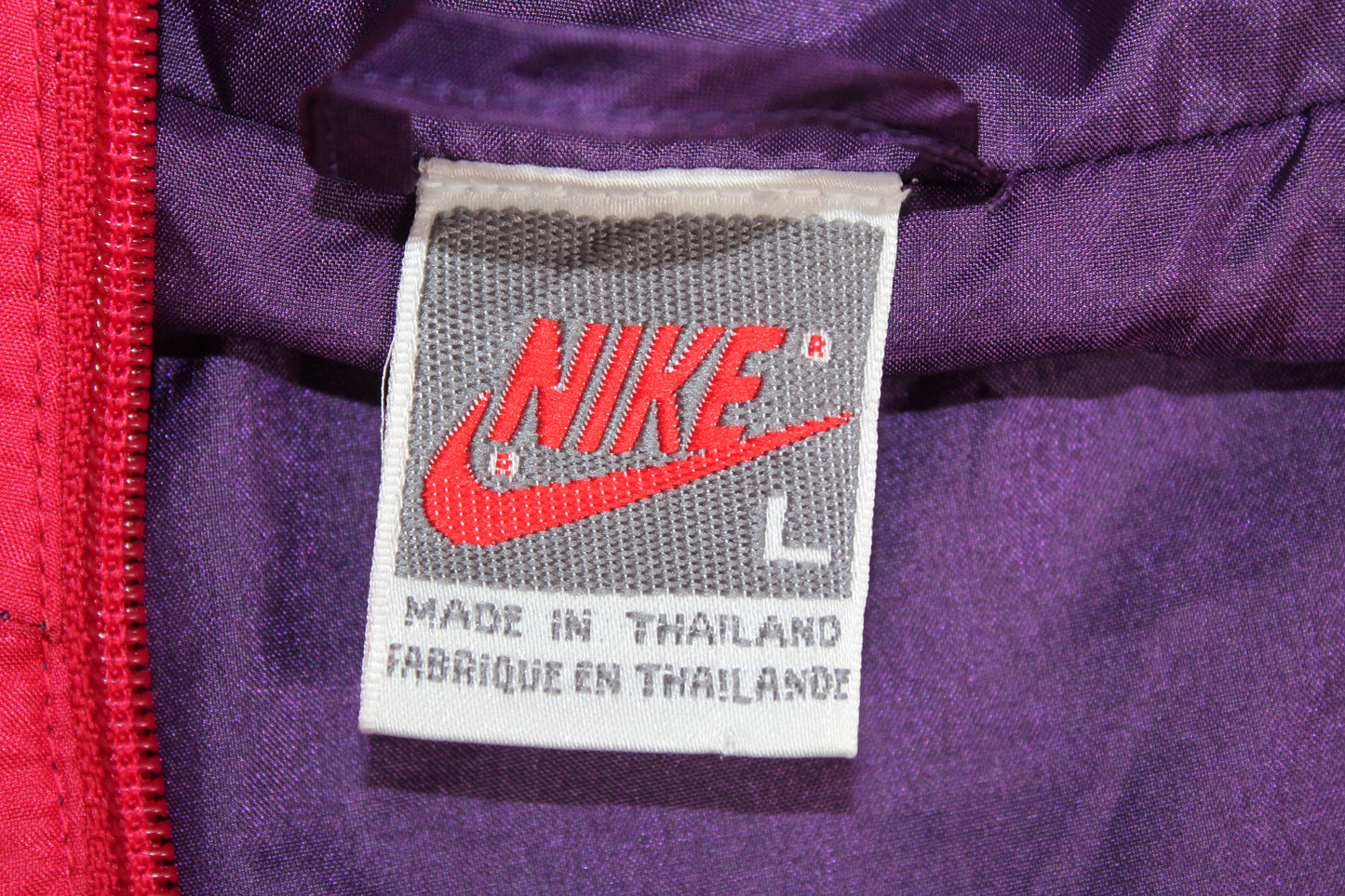 NIKE 90'S VINTAGE JUST DO IT TRACKSUIT TOP JACKET LARGE