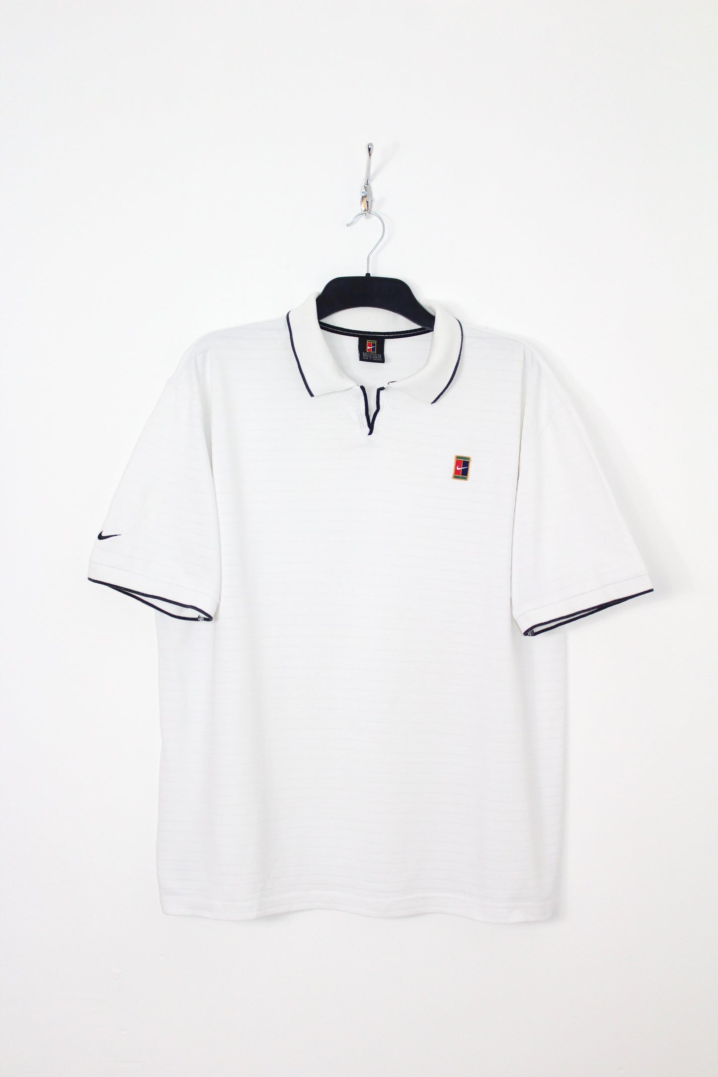 NIKE 90'S VINTAGE TN CHALLENGE COURT TENNIS POLO SHIRT XL