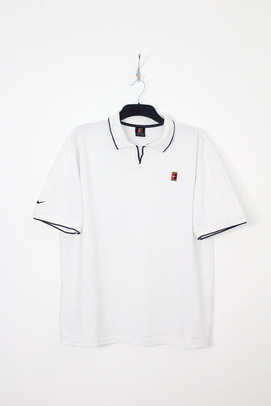 NIKE 90'S VINTAGE TN CHALLENGE COURT TENNIS POLO SHIRT XL