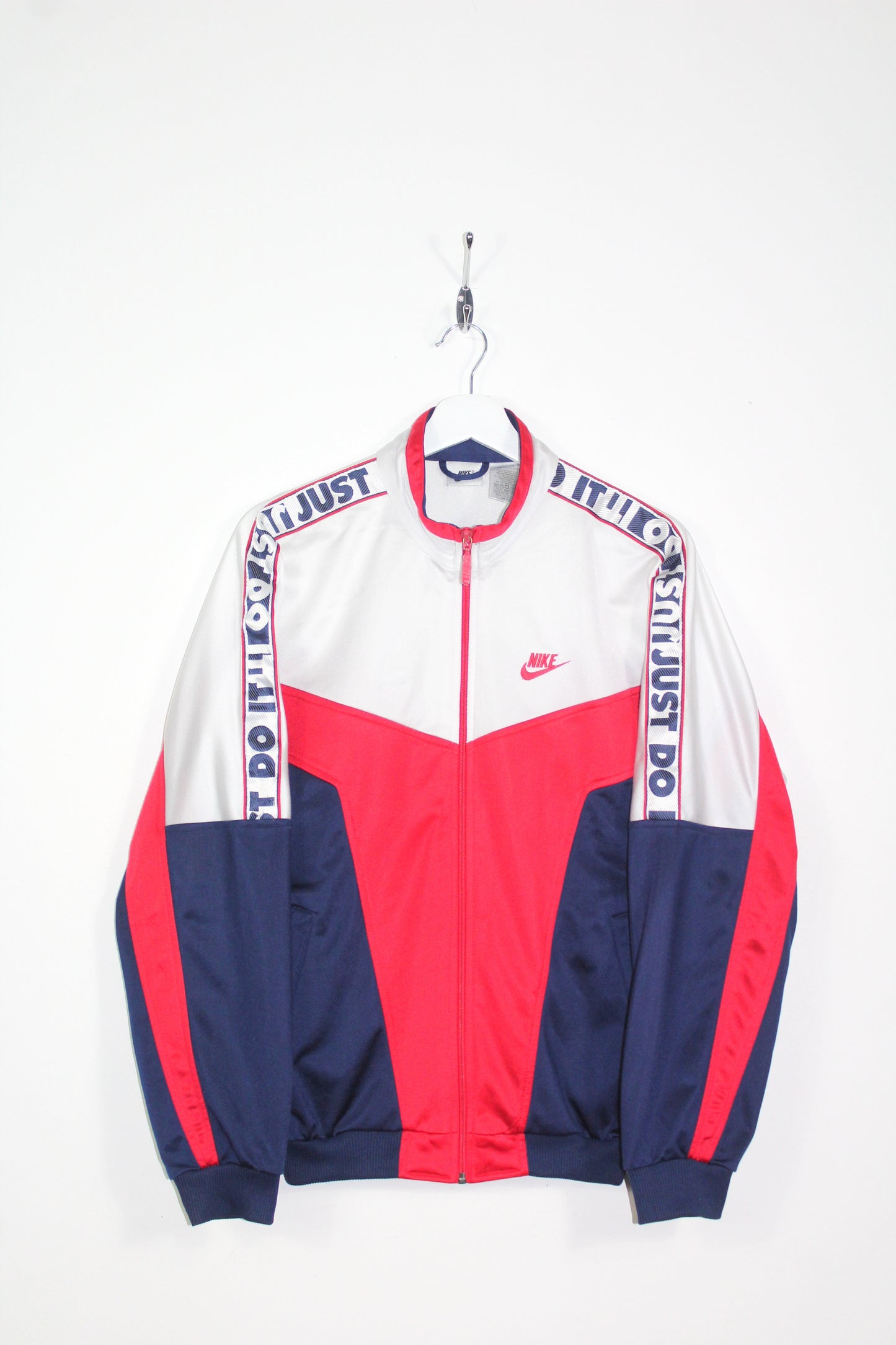 NIKE 90'S VINTAGE TRACKSUIT TOP JACKET LARGE